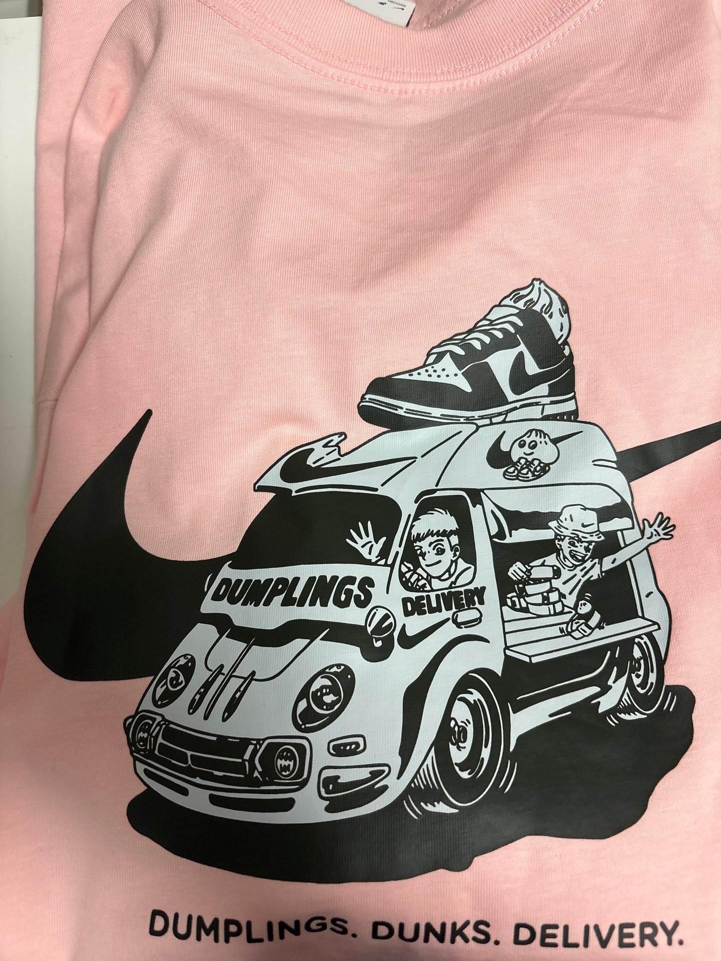 Nike Shirt, Größe wählbar in rosa/Muster