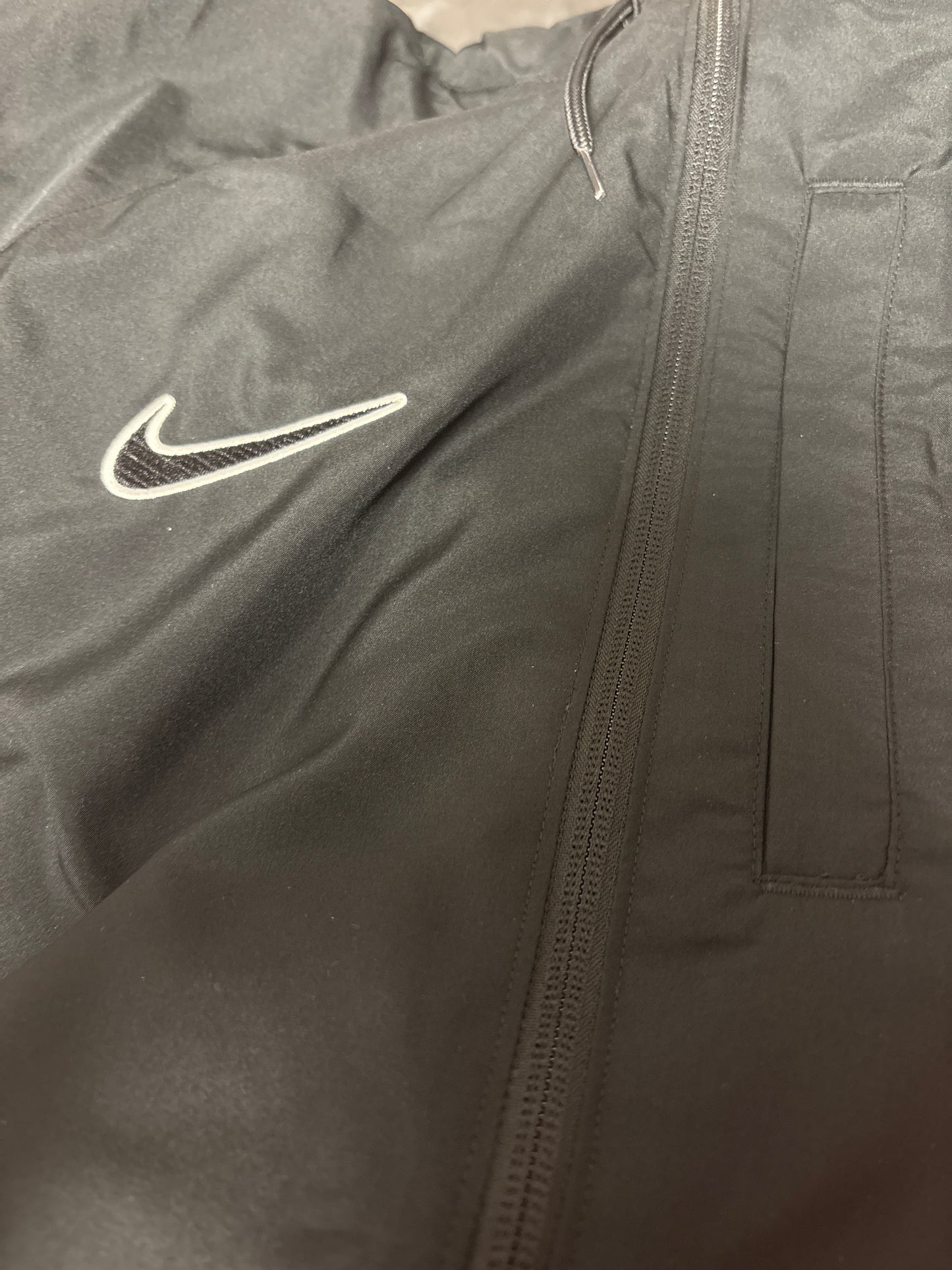 Nike Joggingjacke, Größe XXL in schwarz/silber