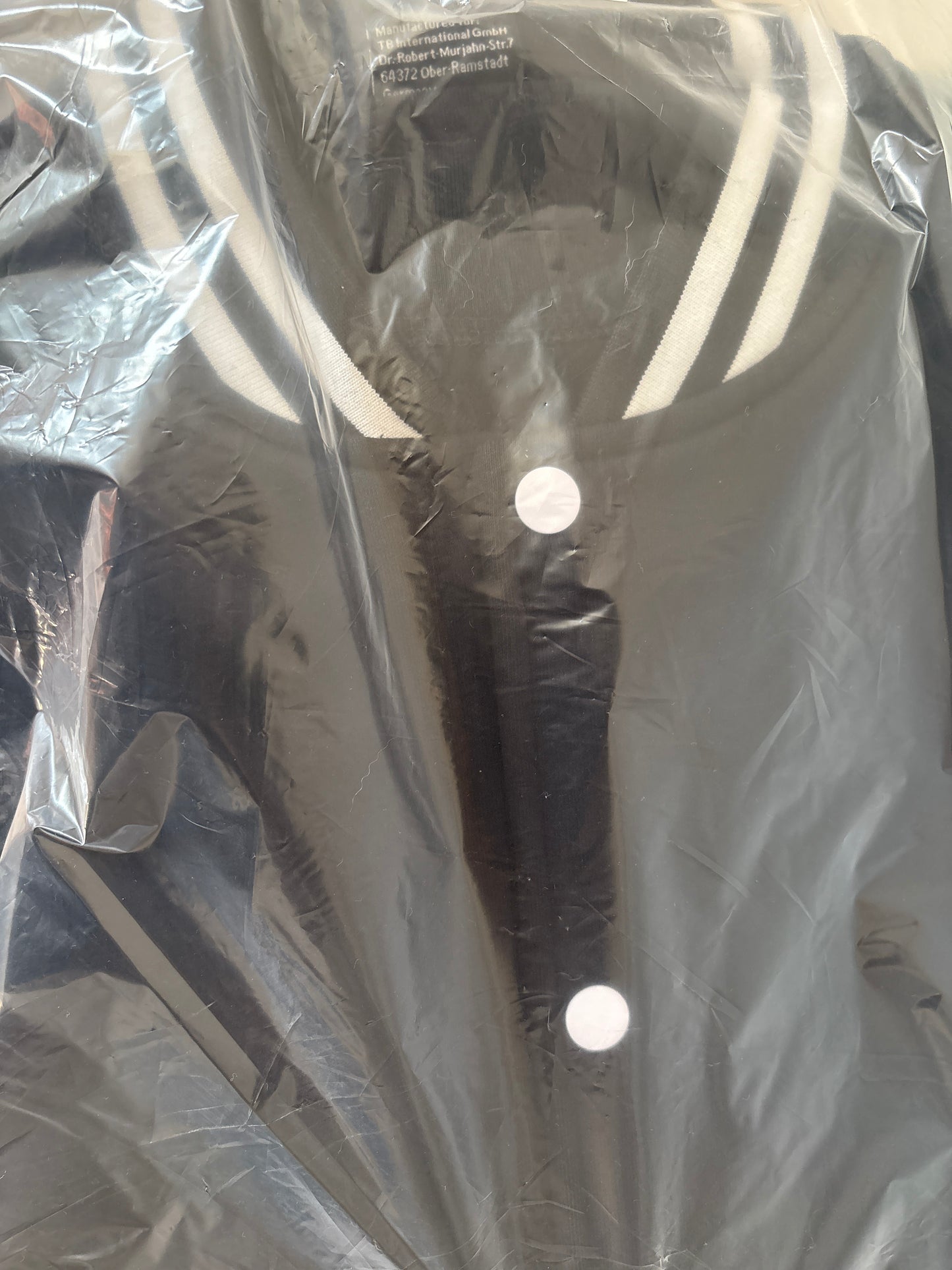 Urban Classics College Jacke, Größe XXXL, schwarz/weiss