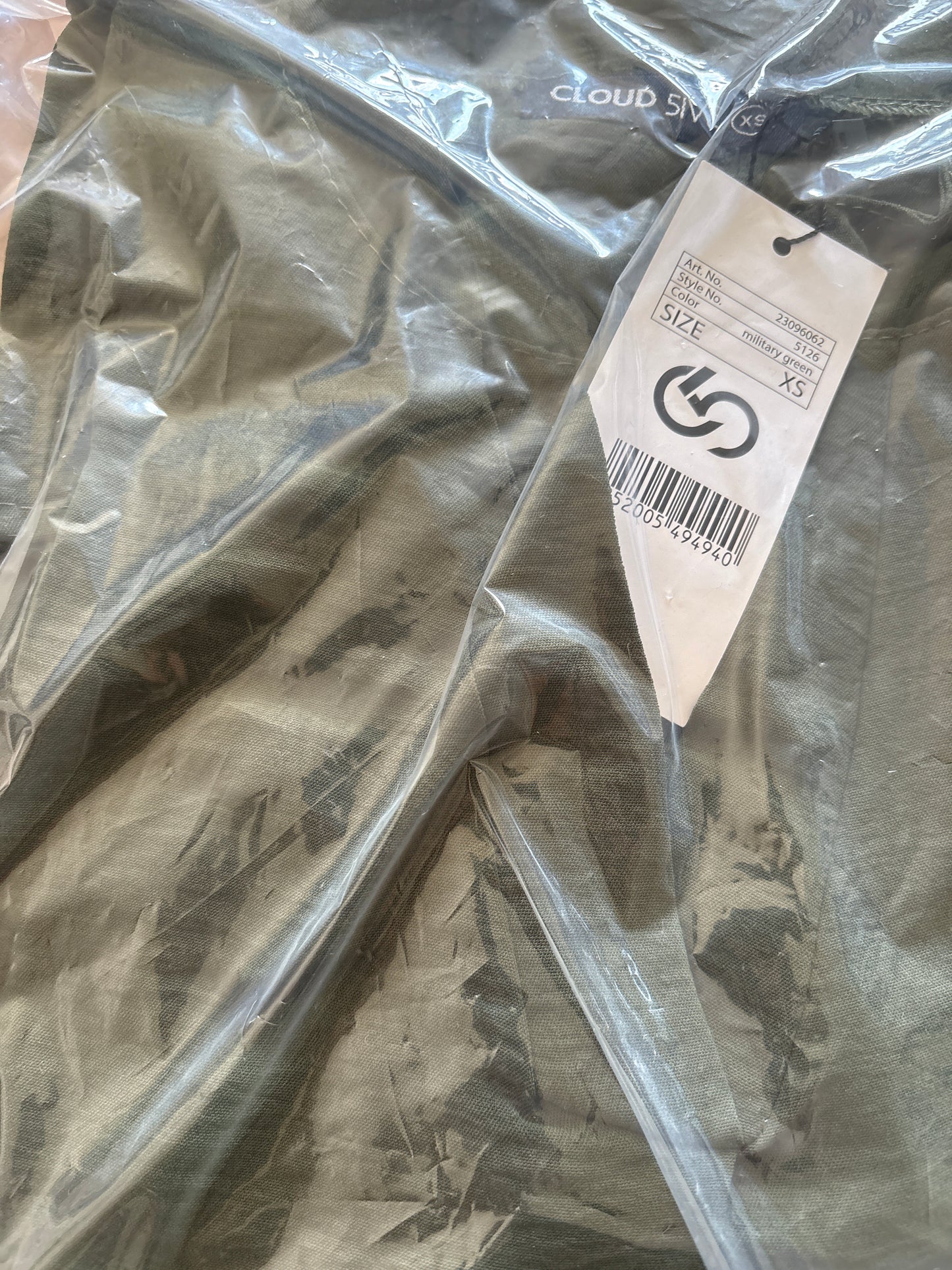 Cloud5ive Kleid, dunkelgrün , Größe XS
