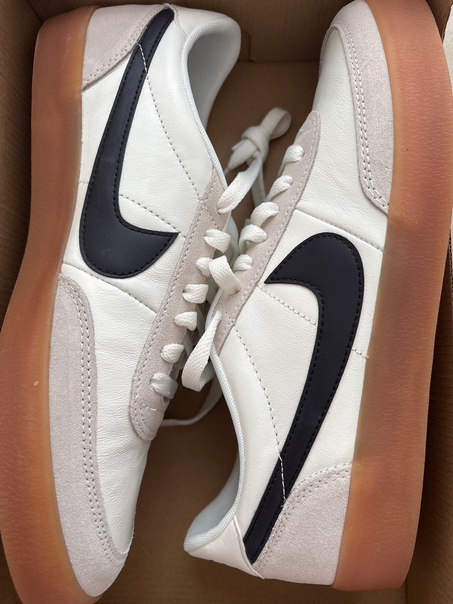 Nike Killshot 2, grau/schwarz/weiss in Größe 43