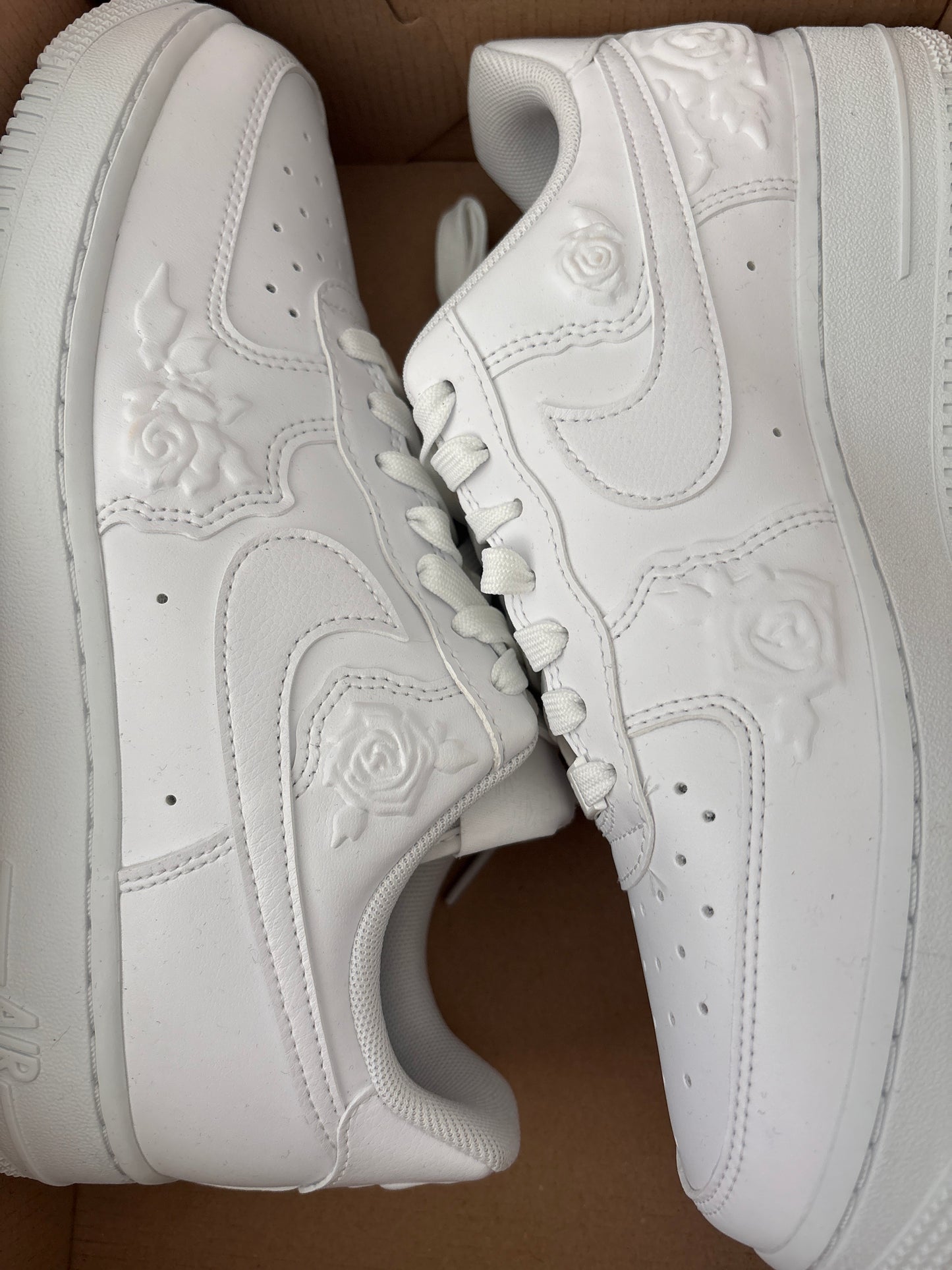 Nike Air Force 1, weiss/Rosen, Größe 39