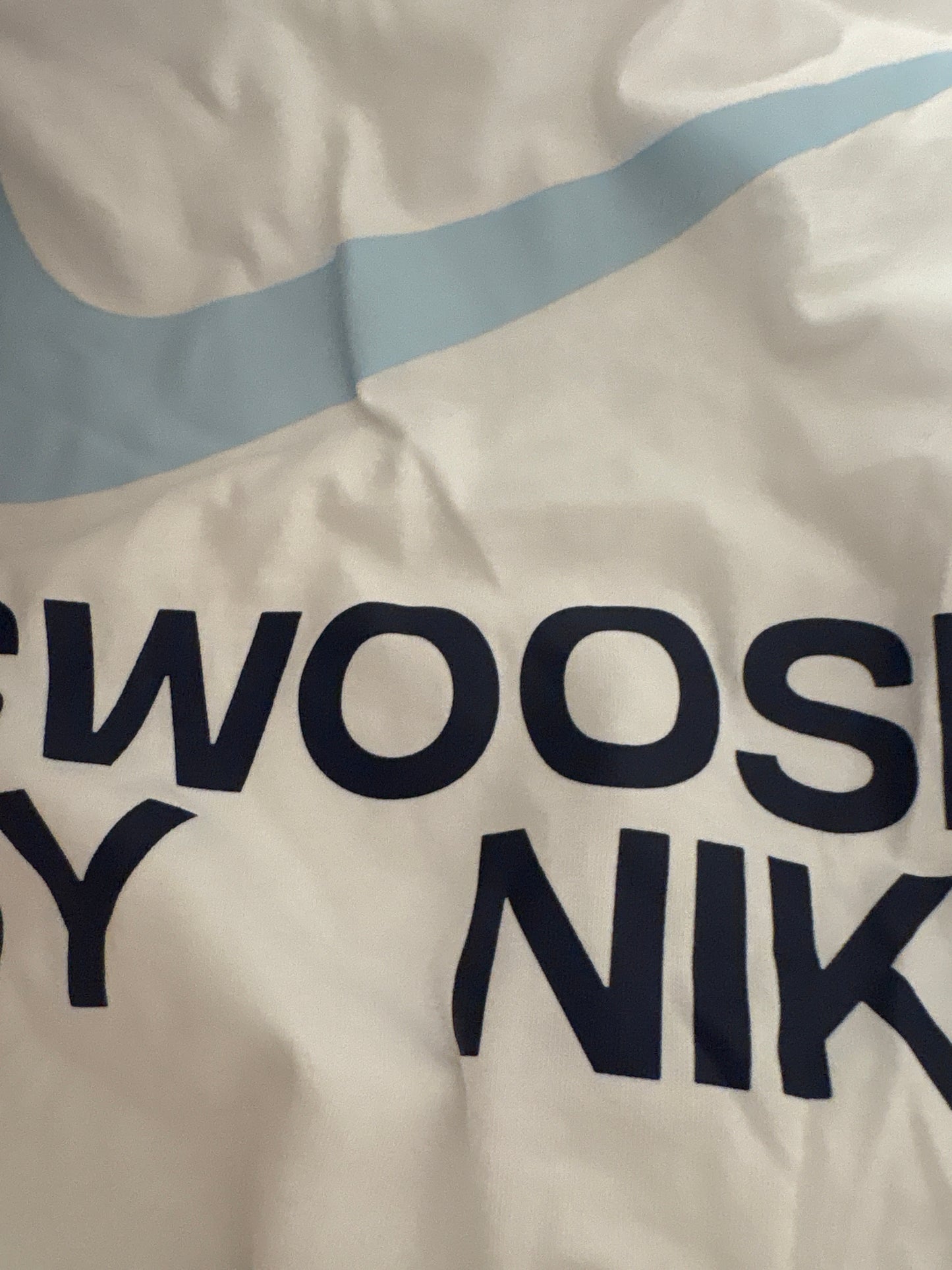 Nike Shirt, Größe L in weiss/Muster