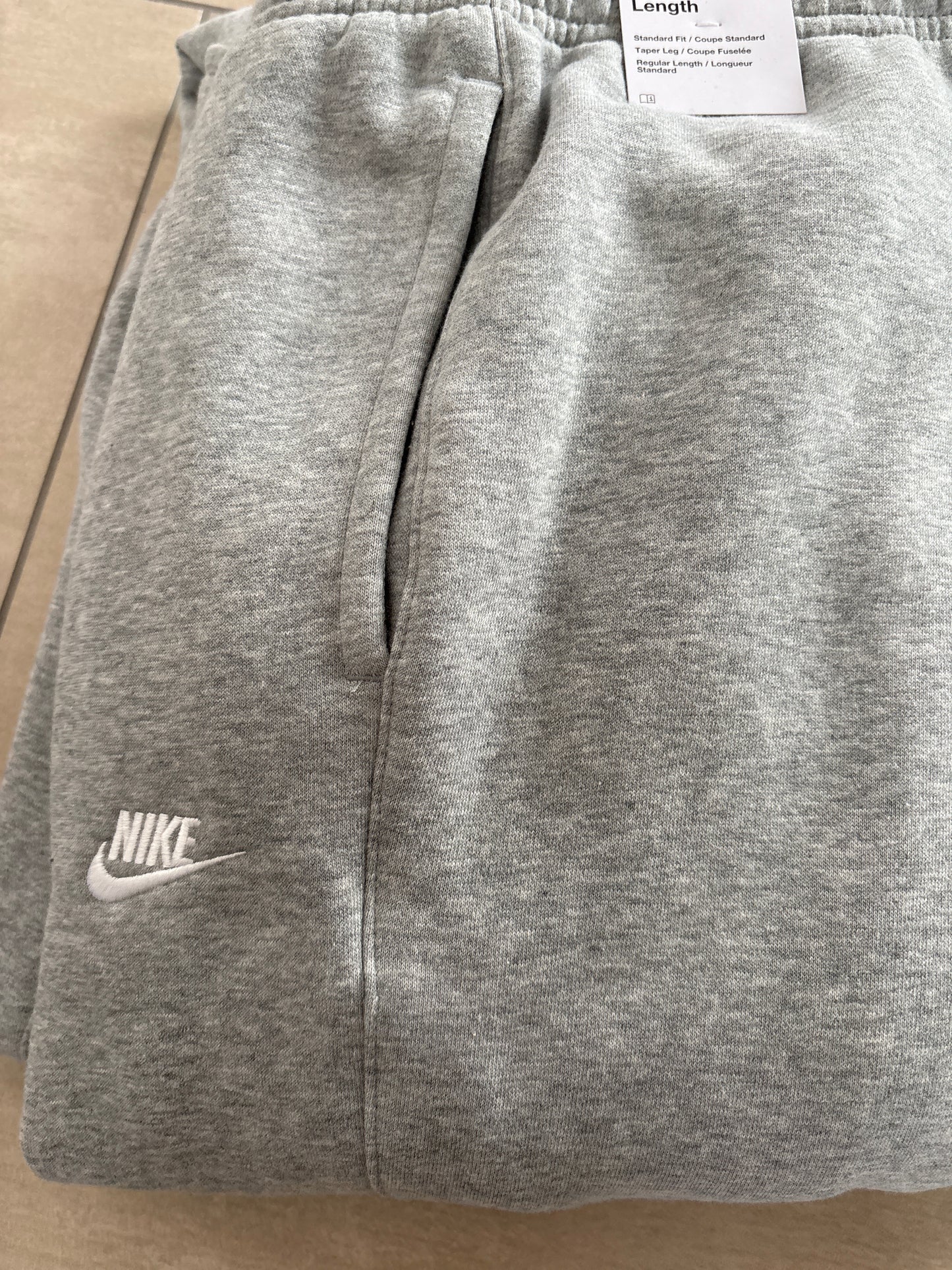 Nike Jogginghose, grau, Größe XL