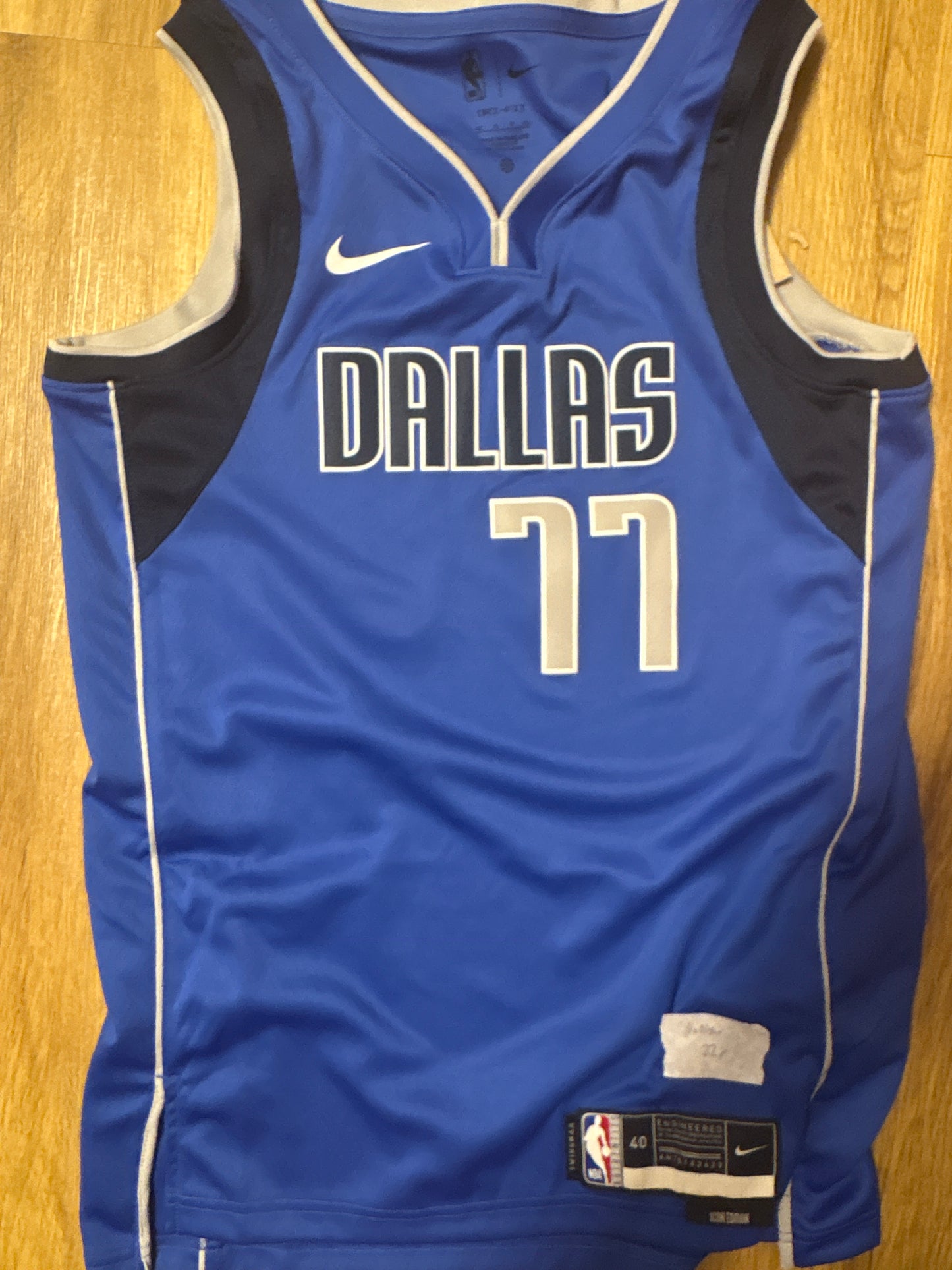 Nike NBA Trikot Dallas Mavericks, Größe wählbar , blau