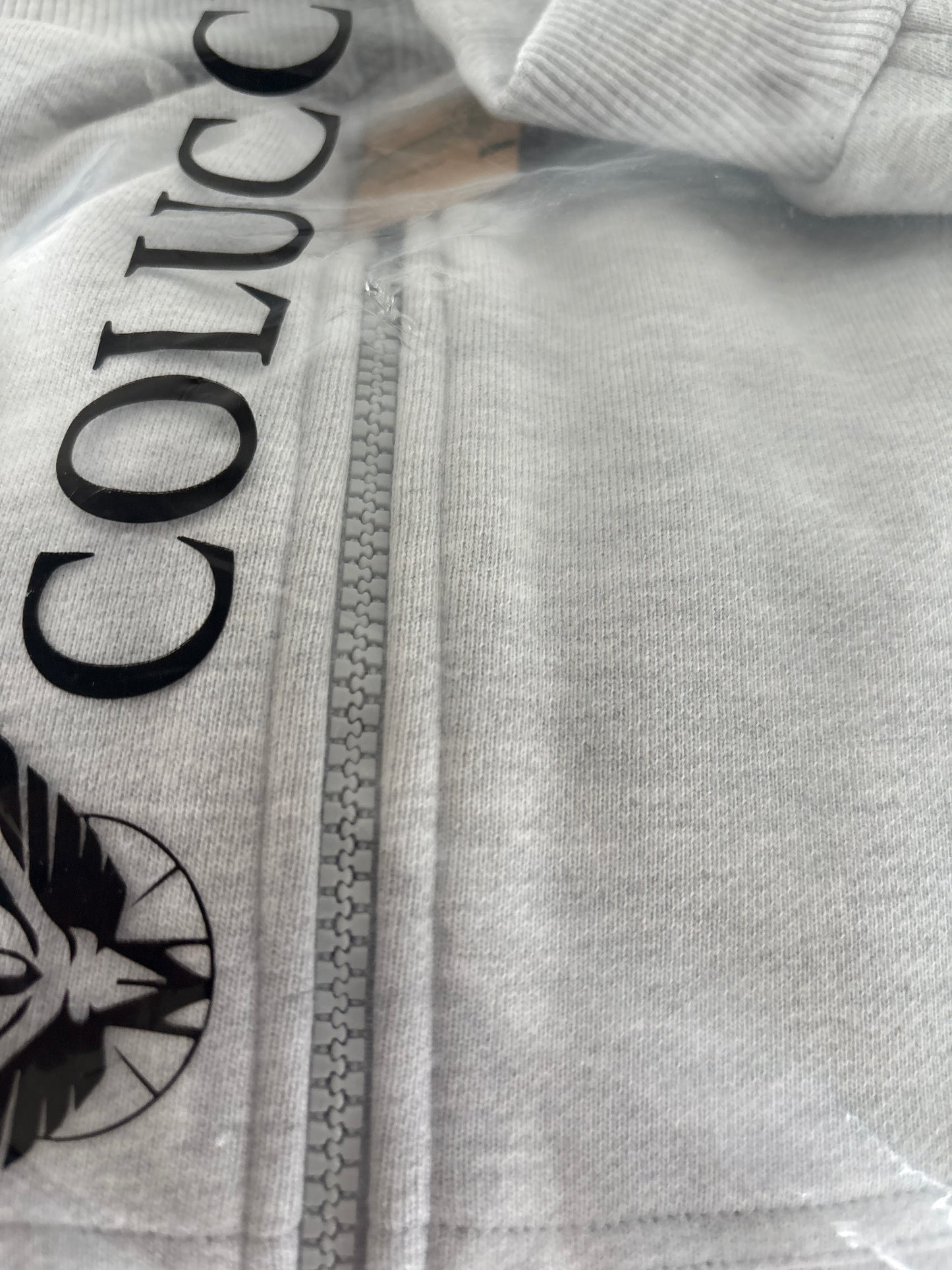 Carlo Colucci Joggingjacke, grau, Größe wählbar