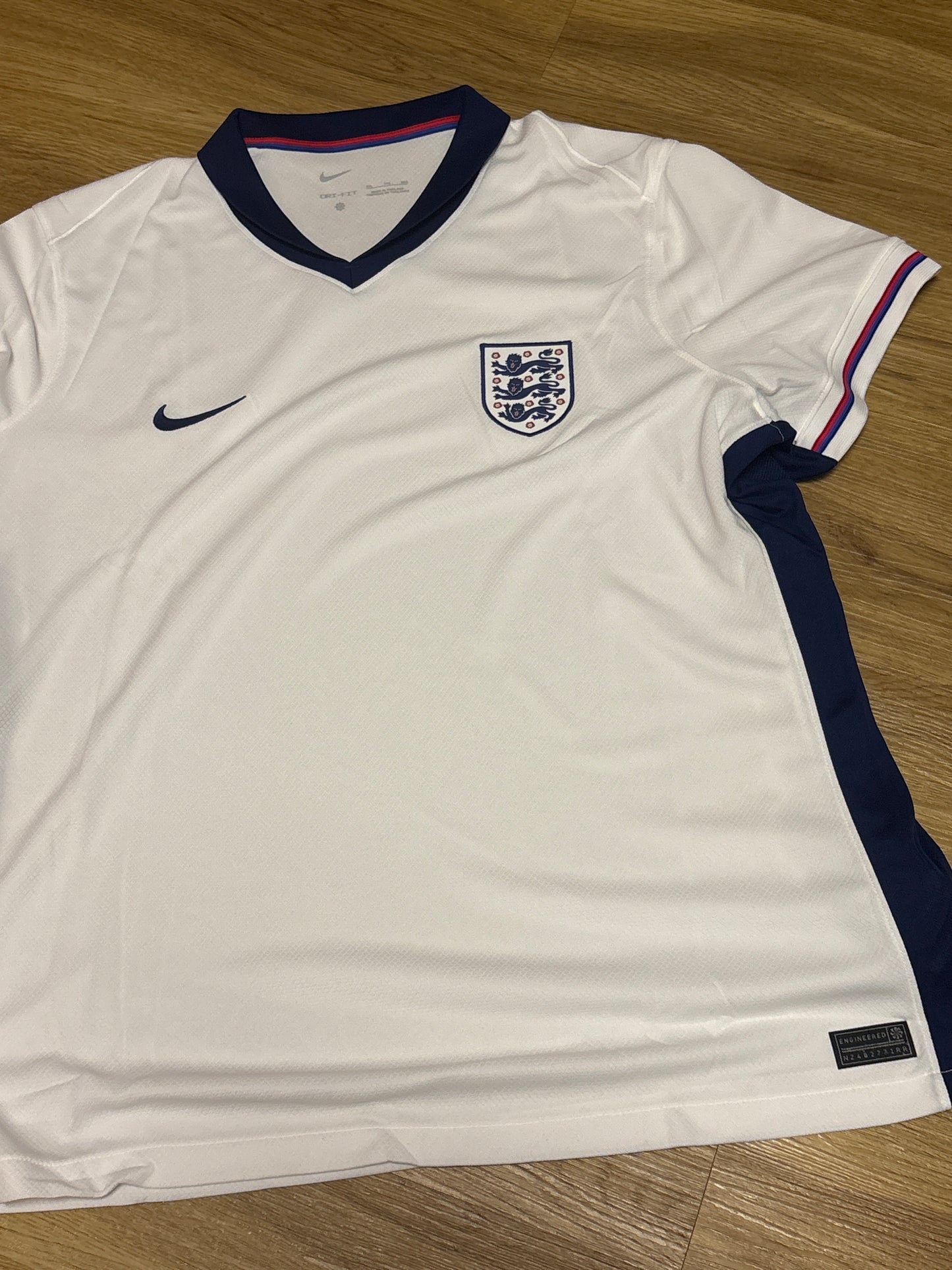 Nike Trikot weiß/blau/rot, Größe XXL
