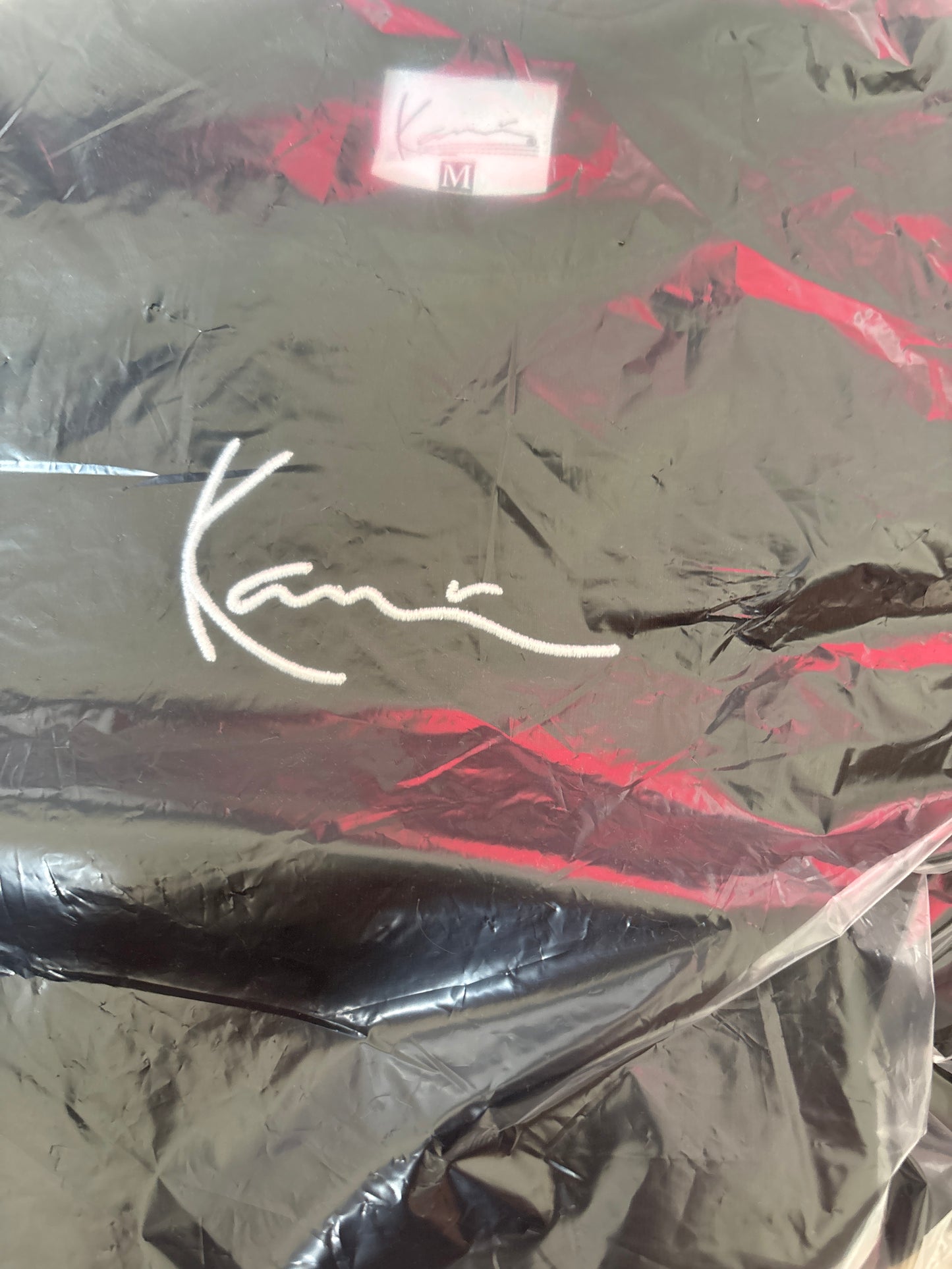 Karl Kani Shirt, Größe M in schwarz/weiss, 2er Set