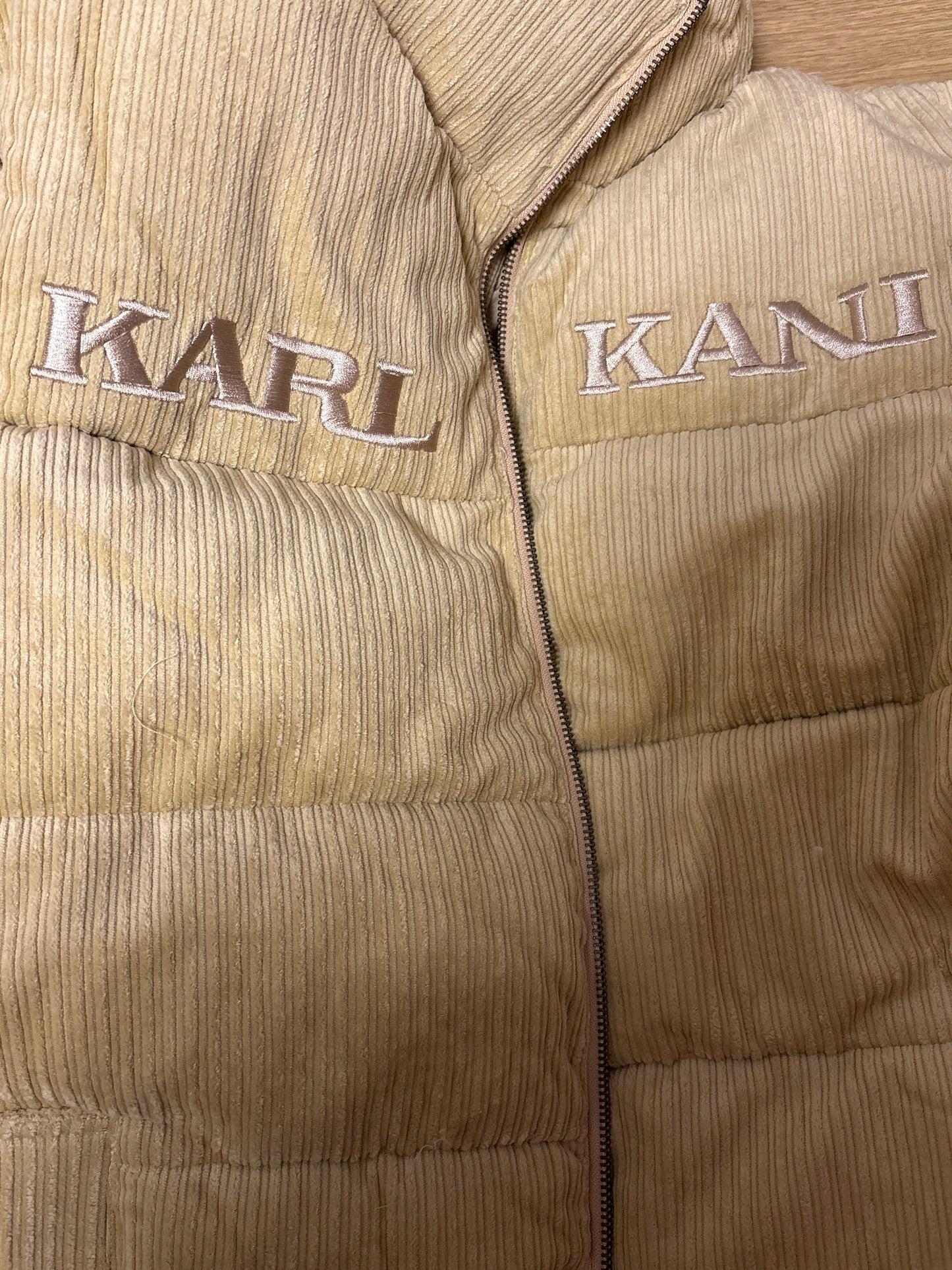 Karl Kani Damen Jacke in beige, Größe M