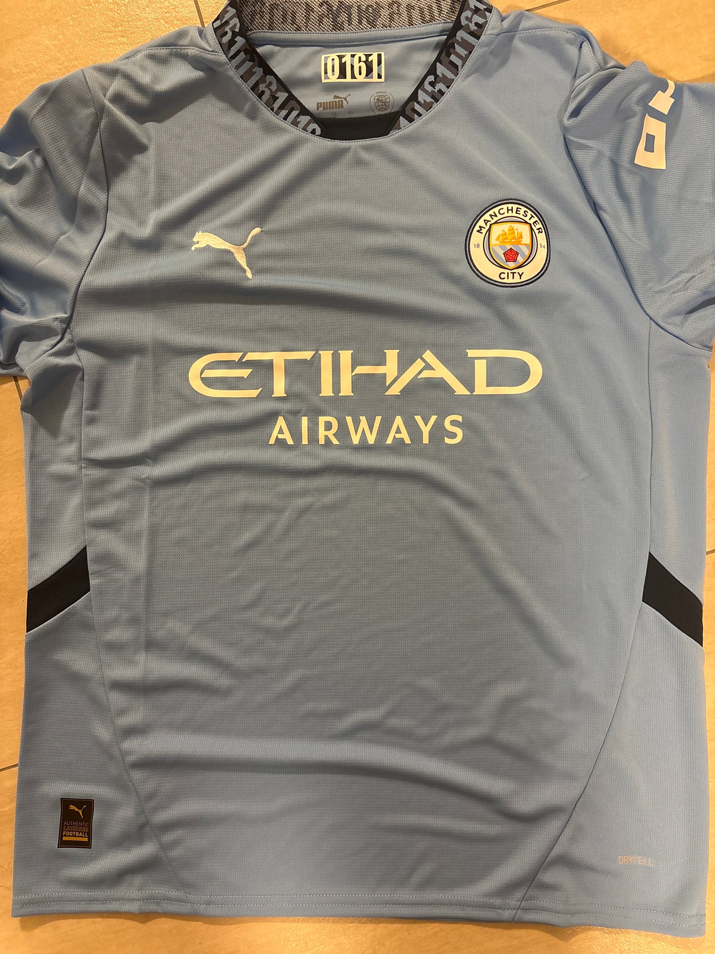 Puma Manchester City Trikot, hellblau , Größe L