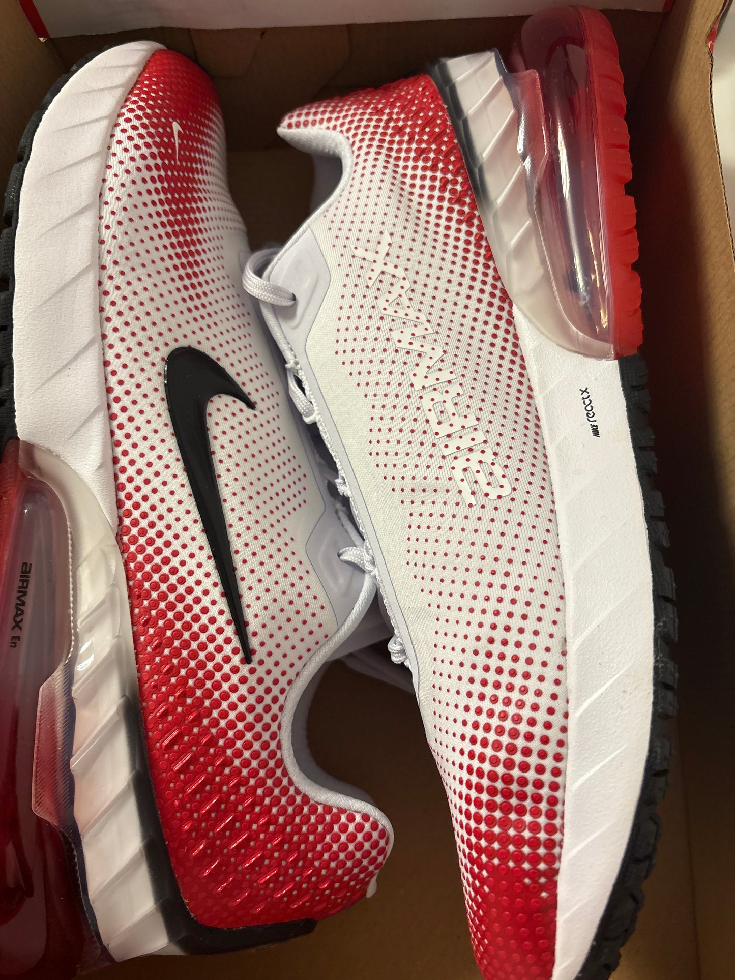 Nike Air Max Phoenix, weiss/rot, Größe 46
