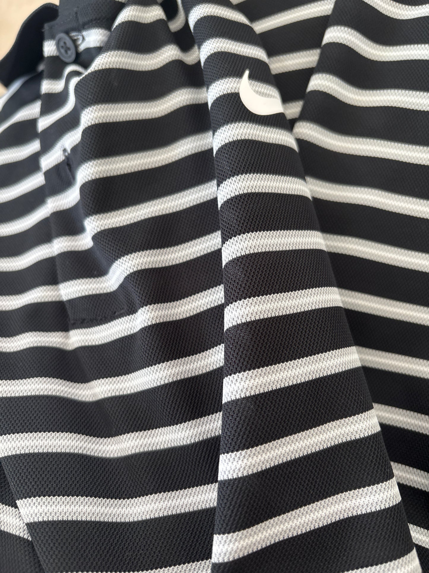 Nike Polo Shirt , gestreift, Größe XXXXL