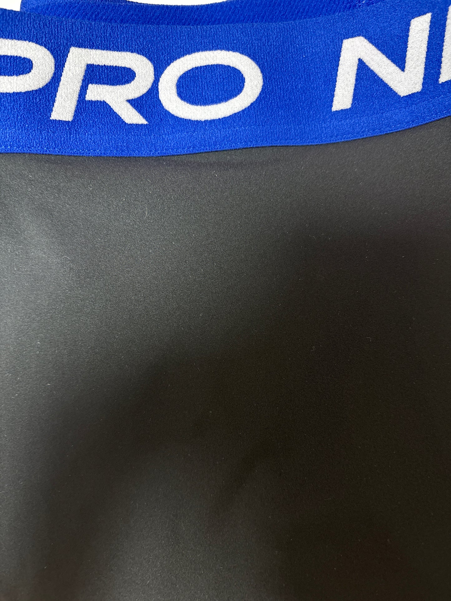 Nike Frauen kurze Hose in schwarz/blau, Größe XXL Nike pro