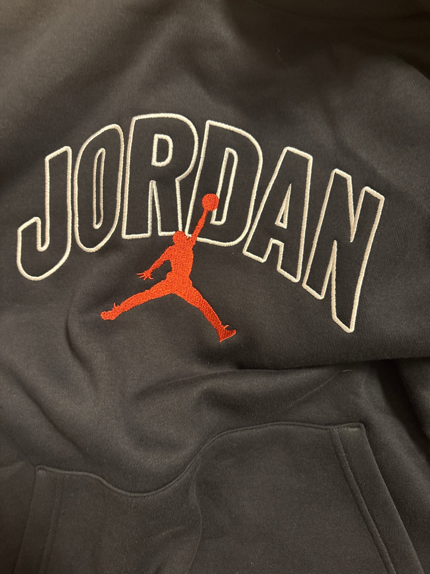 Nike Jordan Hoodie, schwarz , Größe wählbar