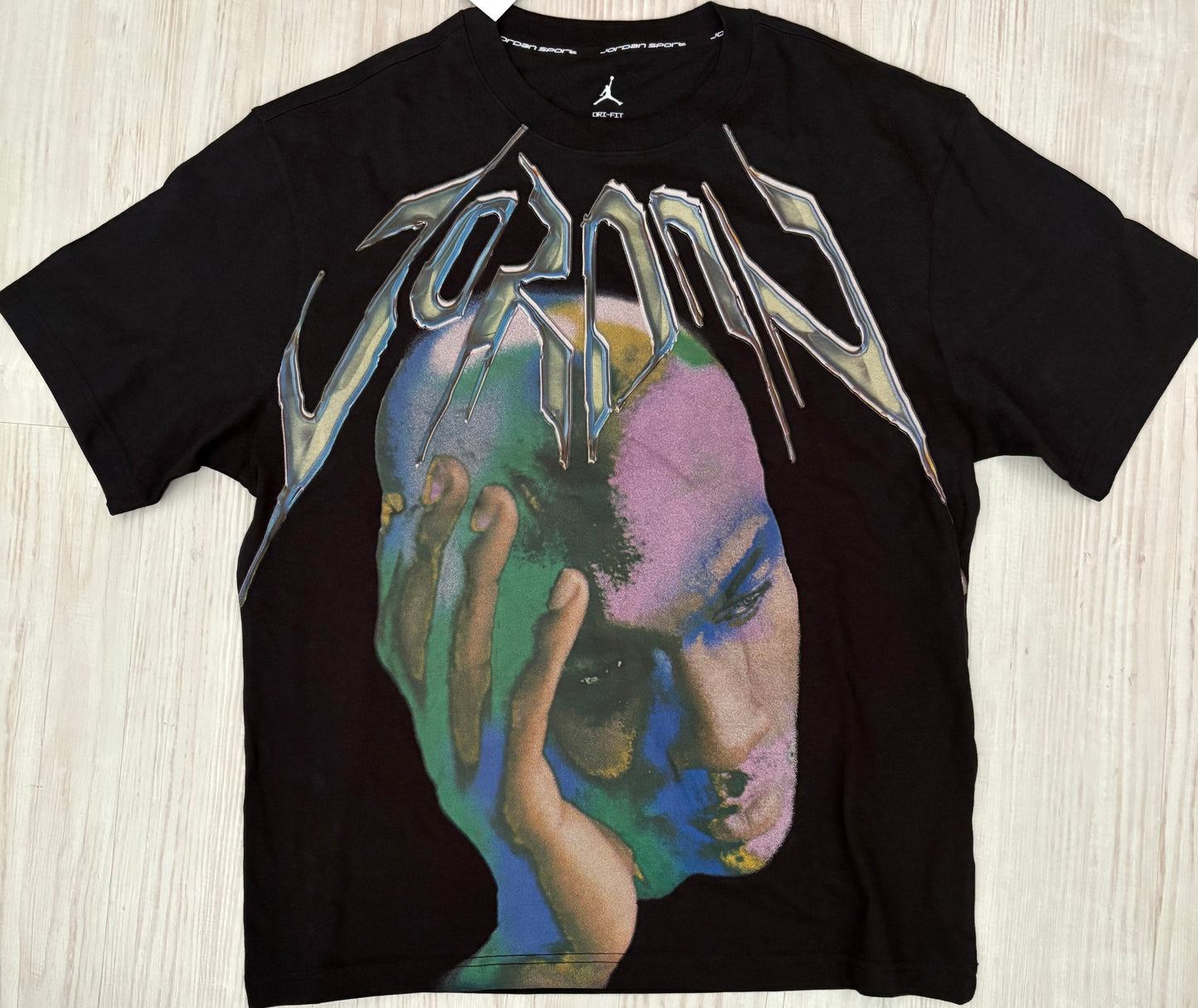 Nike Jordan Shirt, Größe wählbar in schwarz