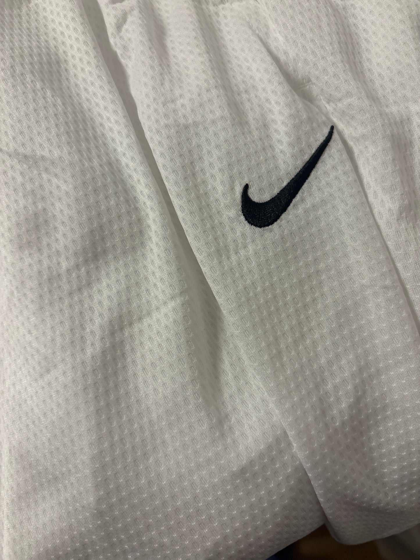 Nike kurze Basketball Hose, weiss, Größe wählbar