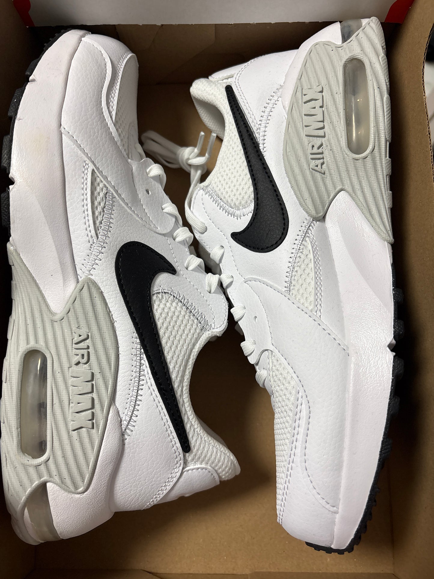 Nike Air Max Excee, schwarz/weiss/grau, Größe 42,5