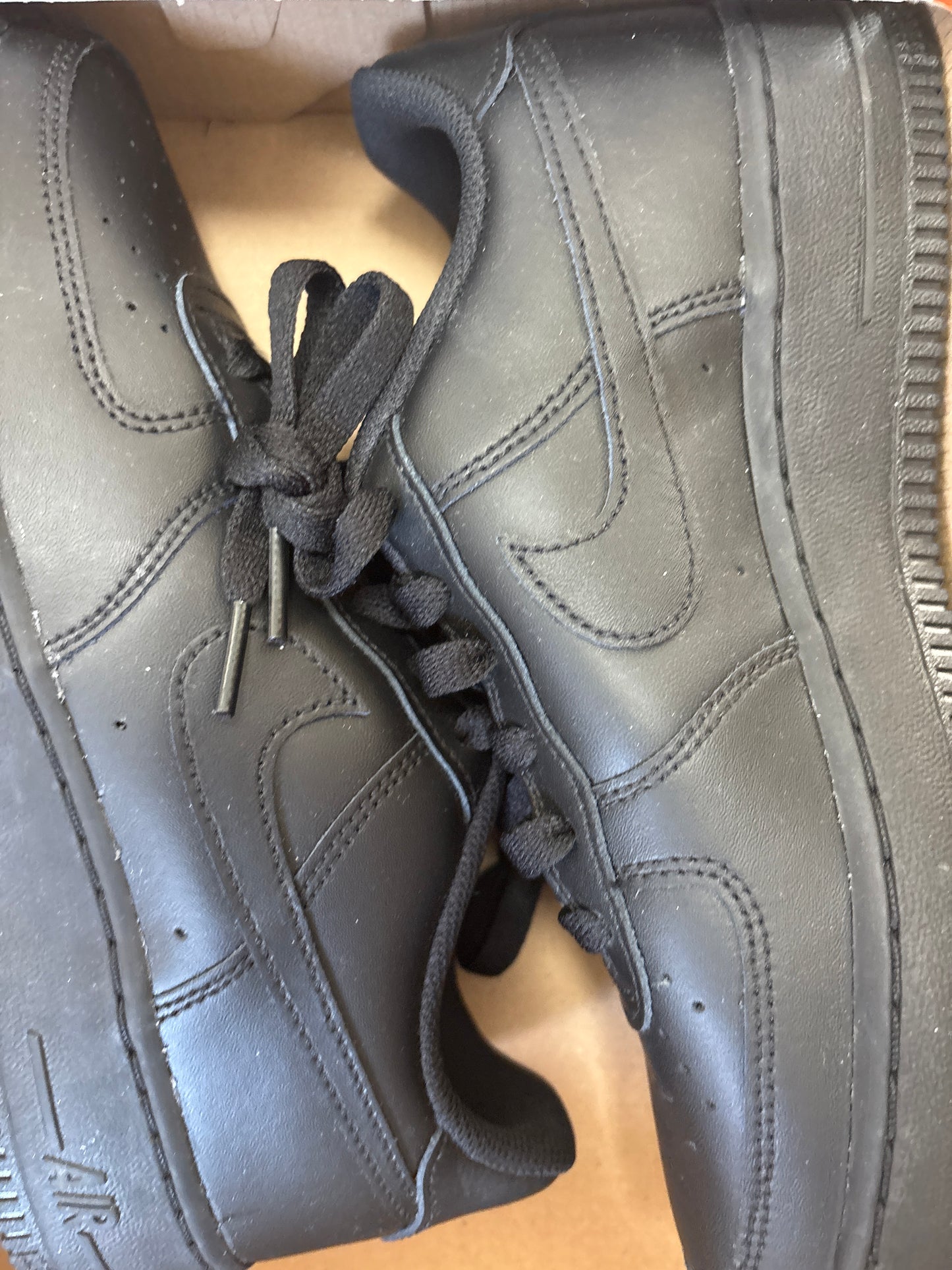 Nike Air Force 1 schwarz, Größe 38,5