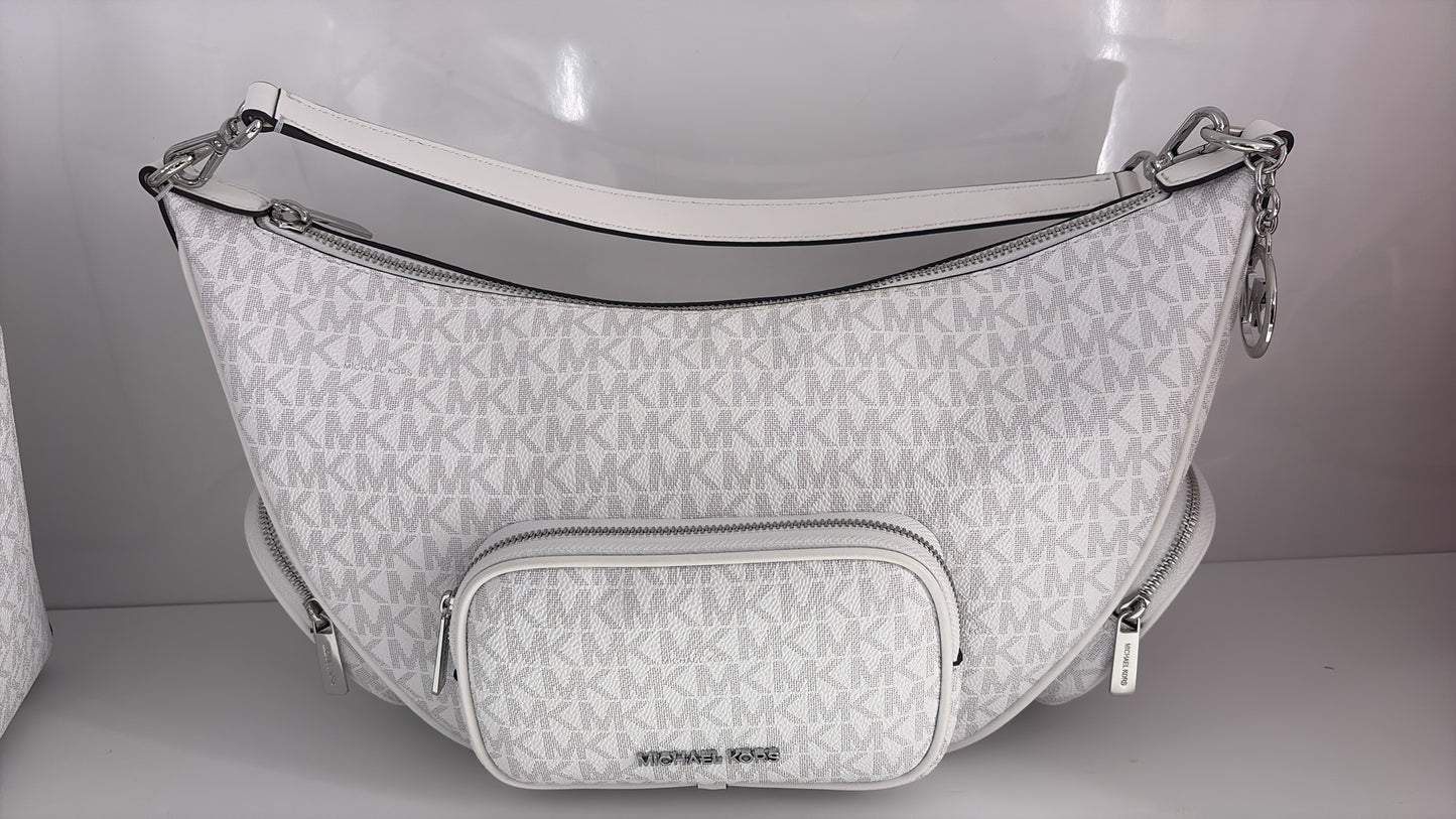 Michael Kors Tasche Merrit in weiss