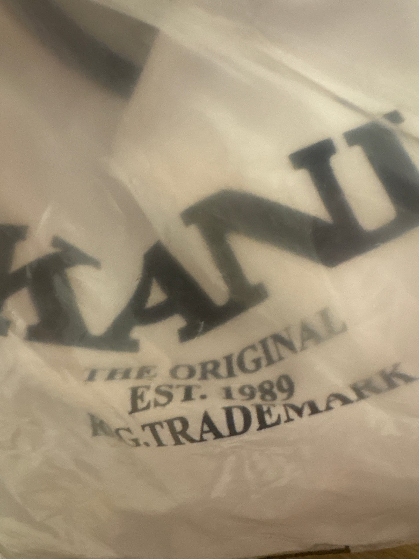 Karl Kani Damen Shirt, Größe L in weiss/schwarz