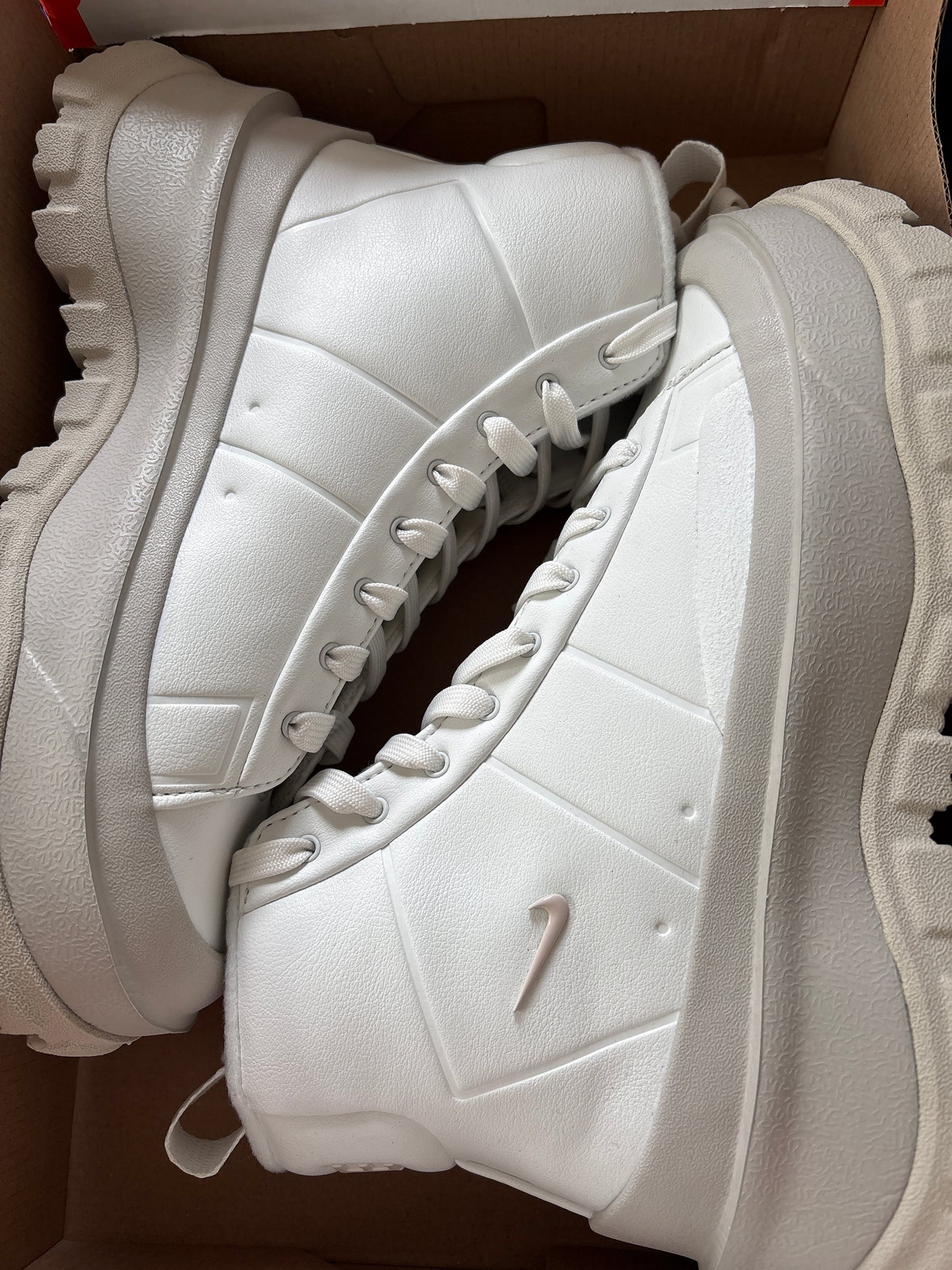 Nike Blazer Roam Mid, creme/grau, Größe wählbar