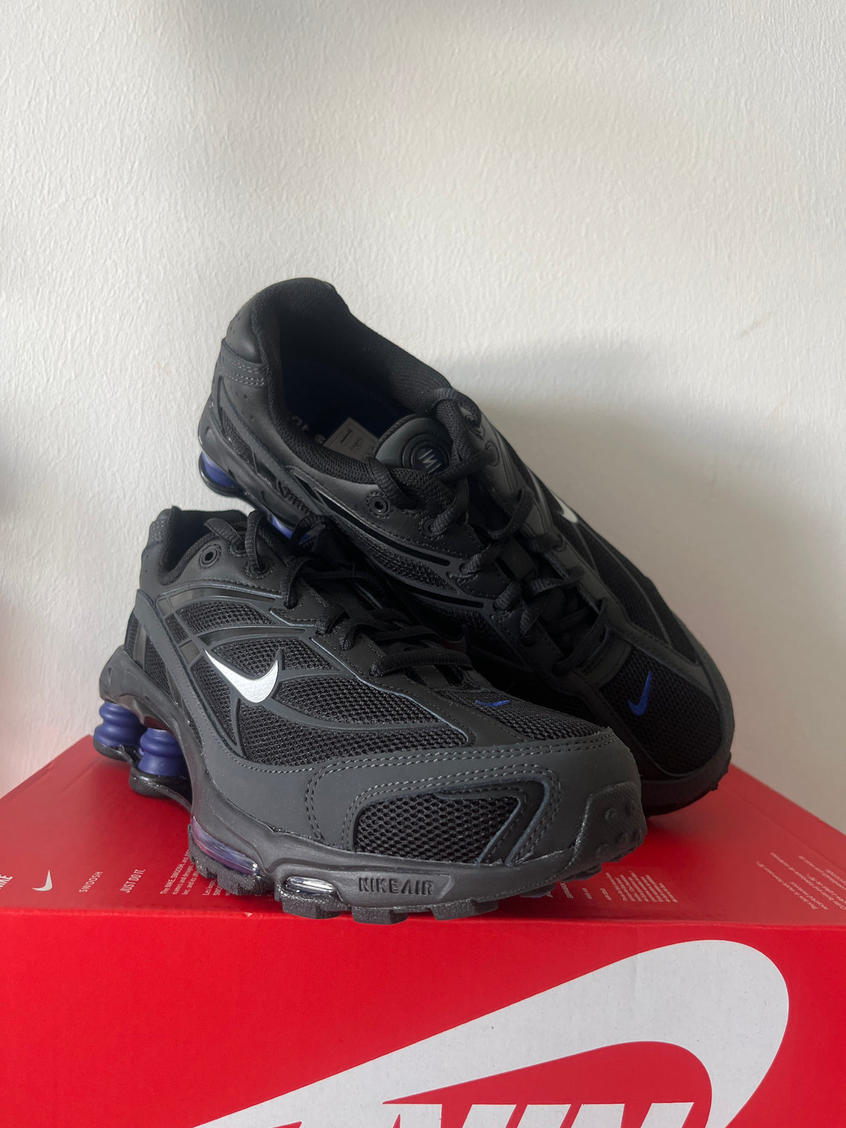 Nike Shox Ride 2 in blau/schwarz, Größe 40,5