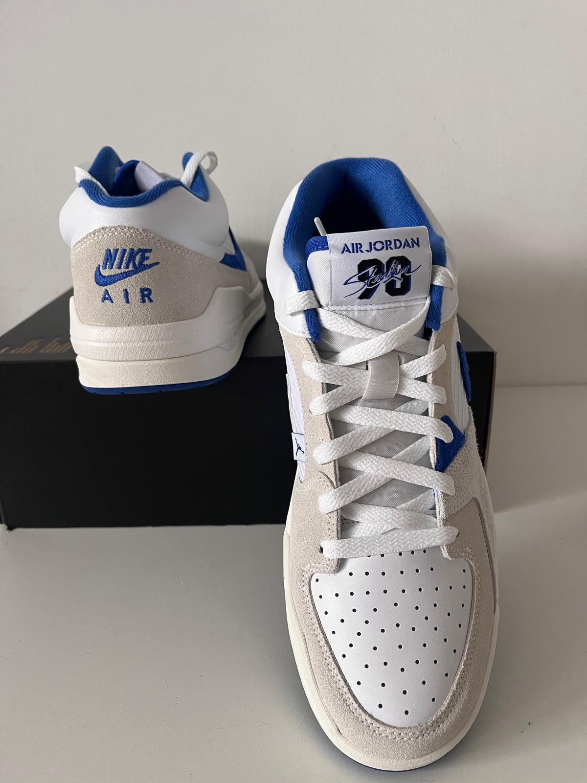Nike Jordan Stadium 90 in weiss/blau, Größe wählbar