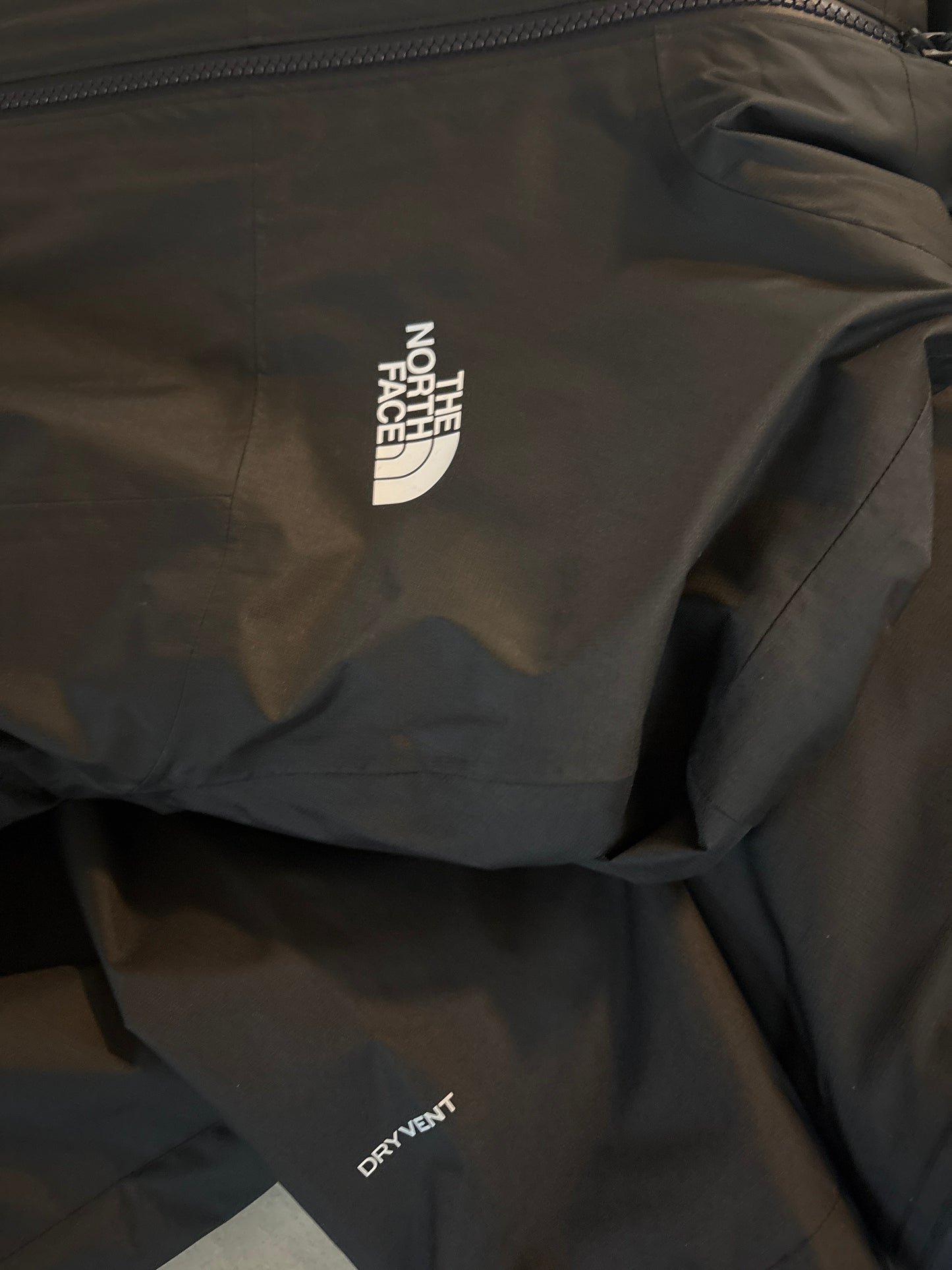North Face Regenjacke Dryvent dick, Größe wählbar in schwarz