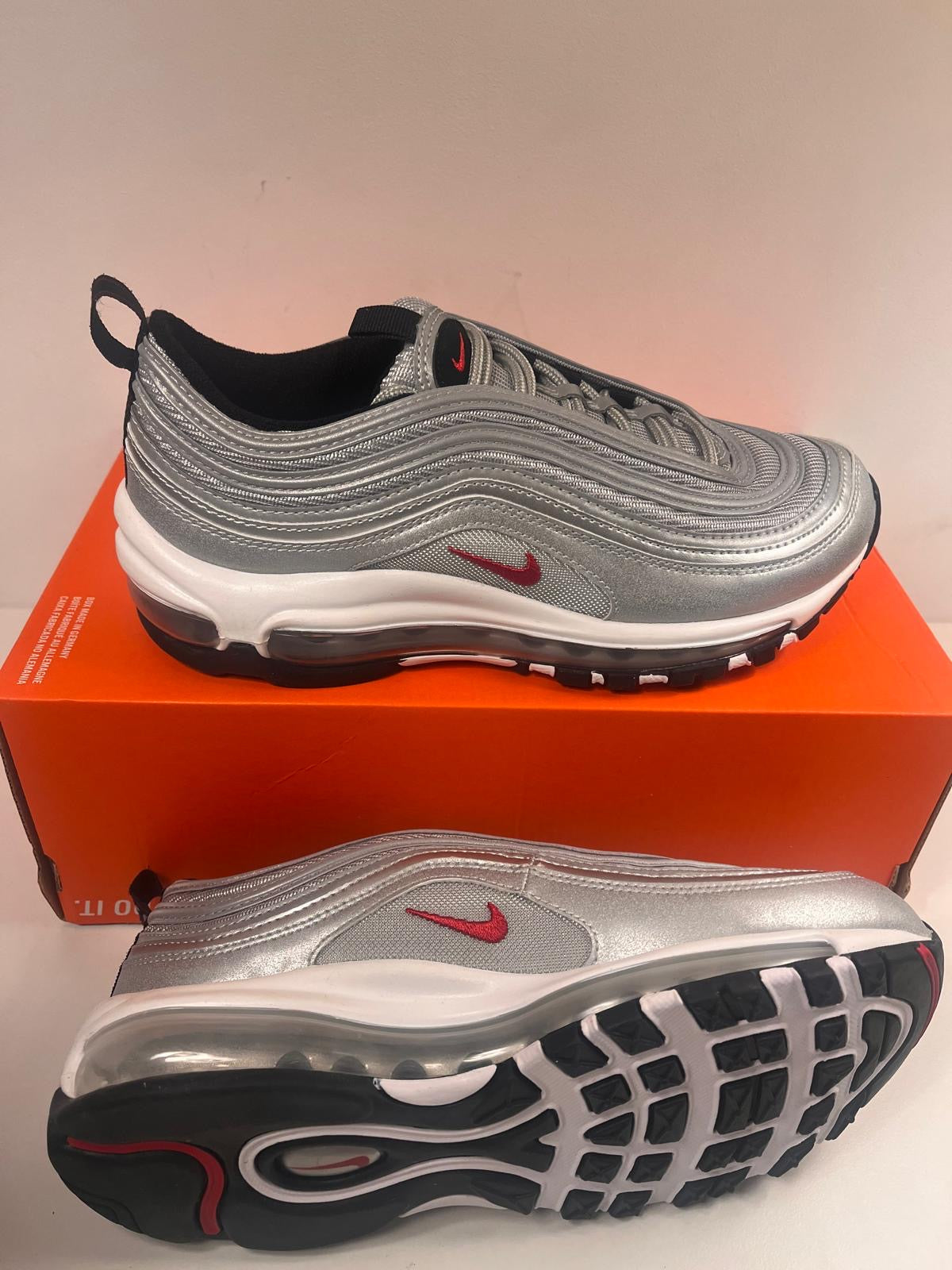 Nike Air Max 97 silber/silbergrau Größe 38,5