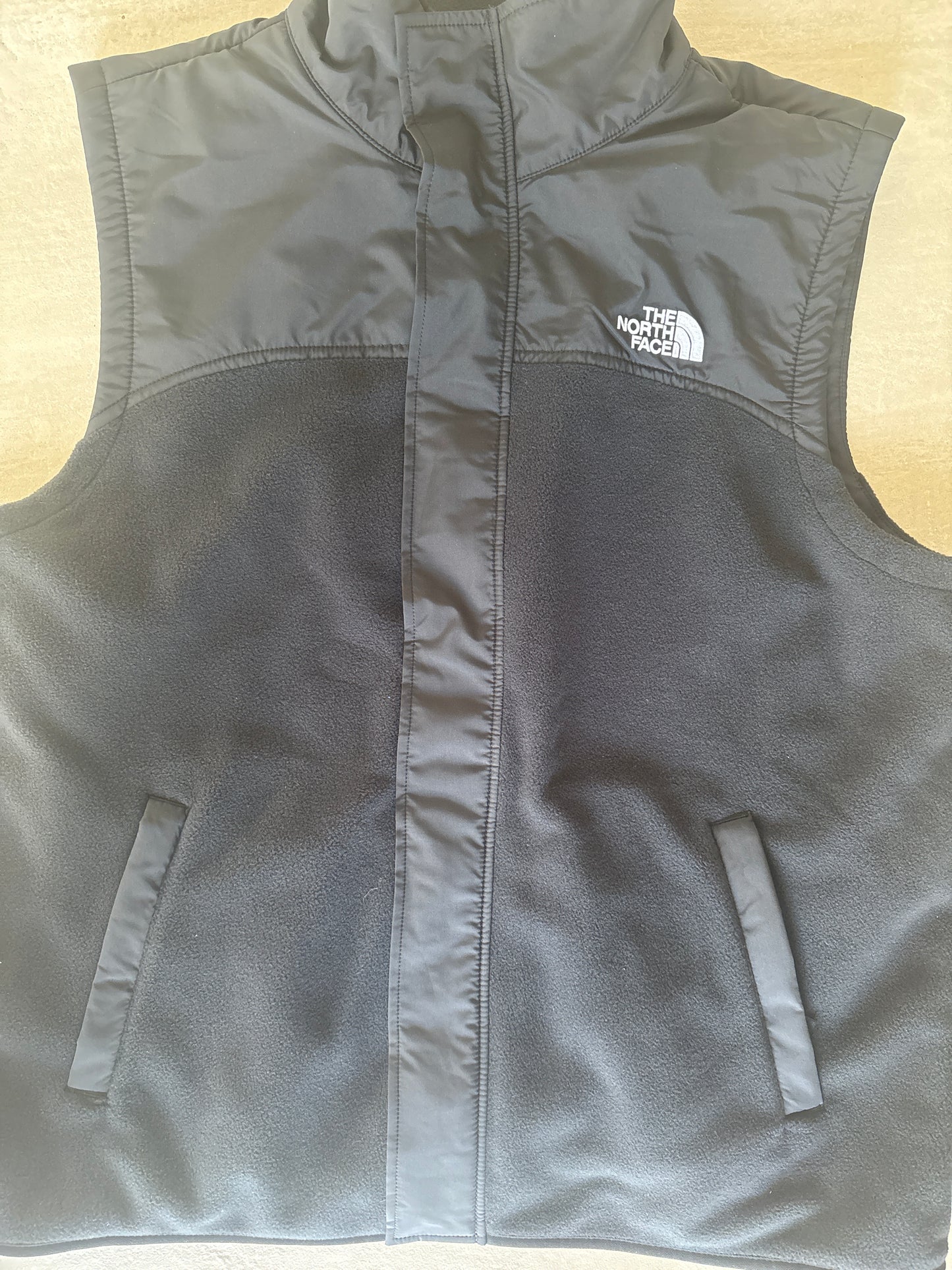 North Face Weste fleece, Größe wählbar in schwarz