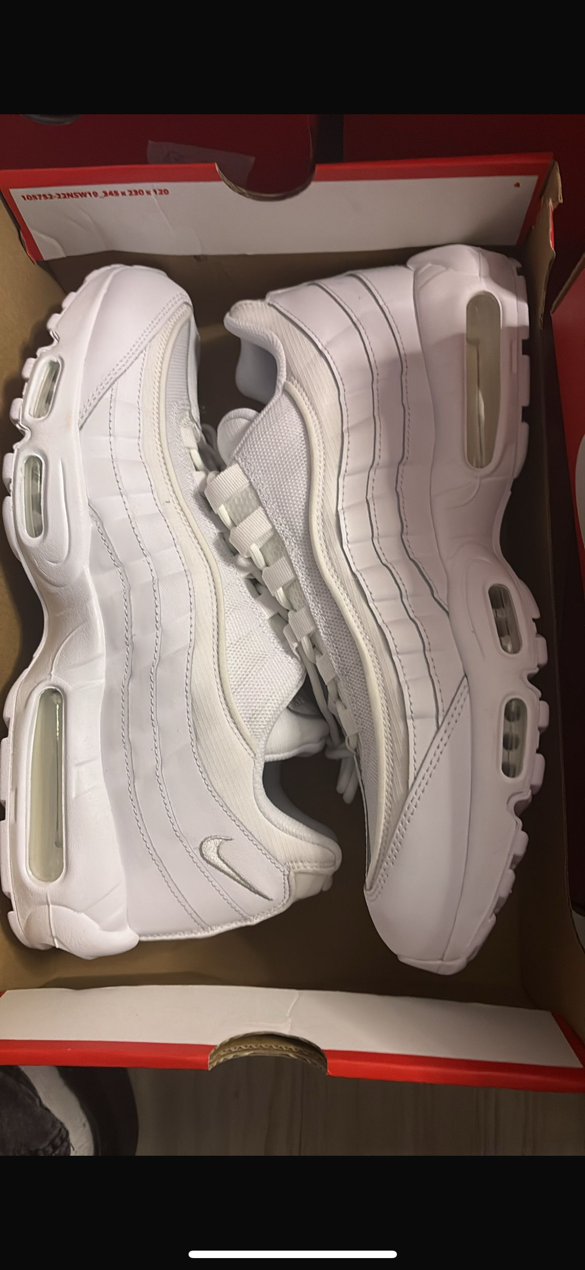 Nike Air Max 95 in weiss, Gr. 48,5