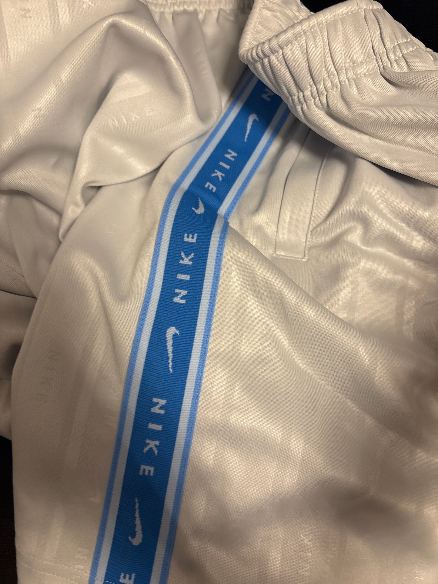 Nike kurze Hose, grau/blau , Größe wählbar