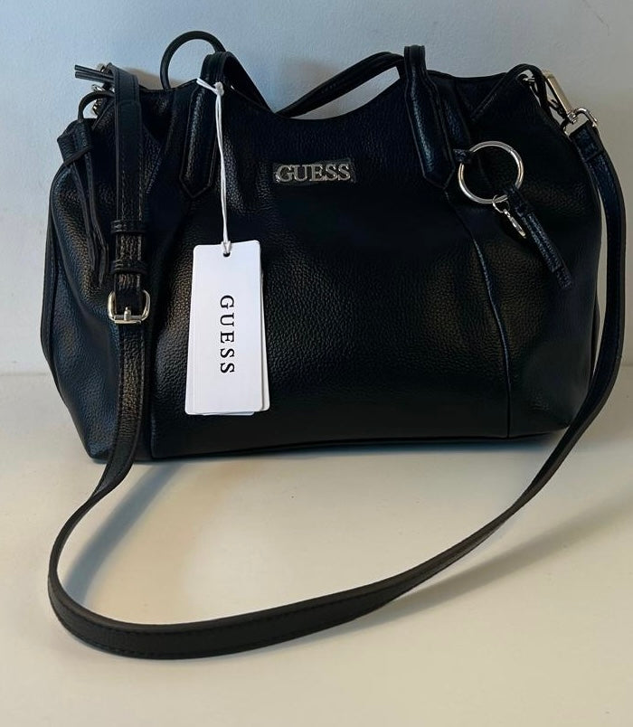 Guess Tasche Moranez Satchel in schwarz