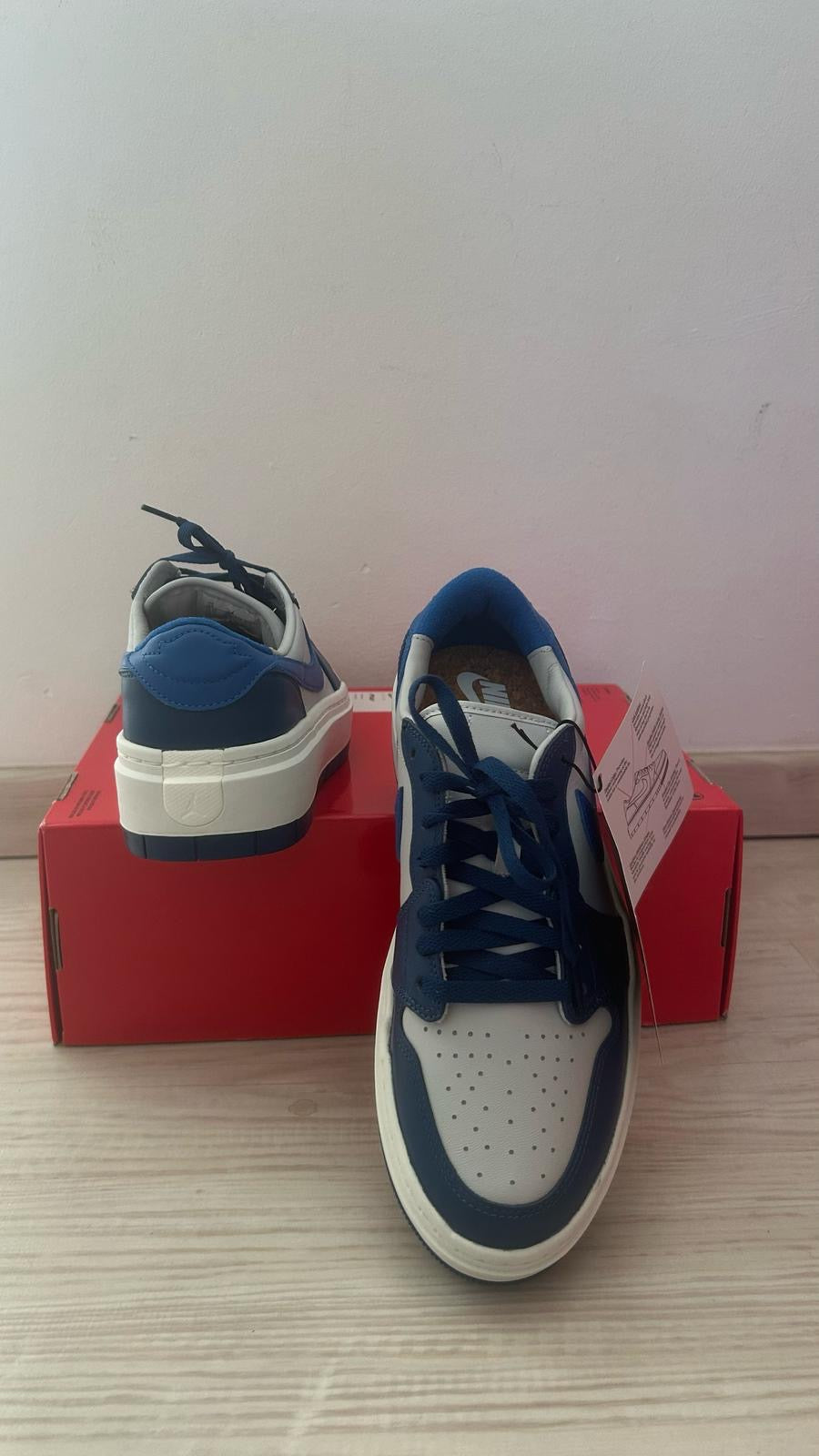 Nike Air Jordan 1 Elevate Low Größe wählbar grau/blau