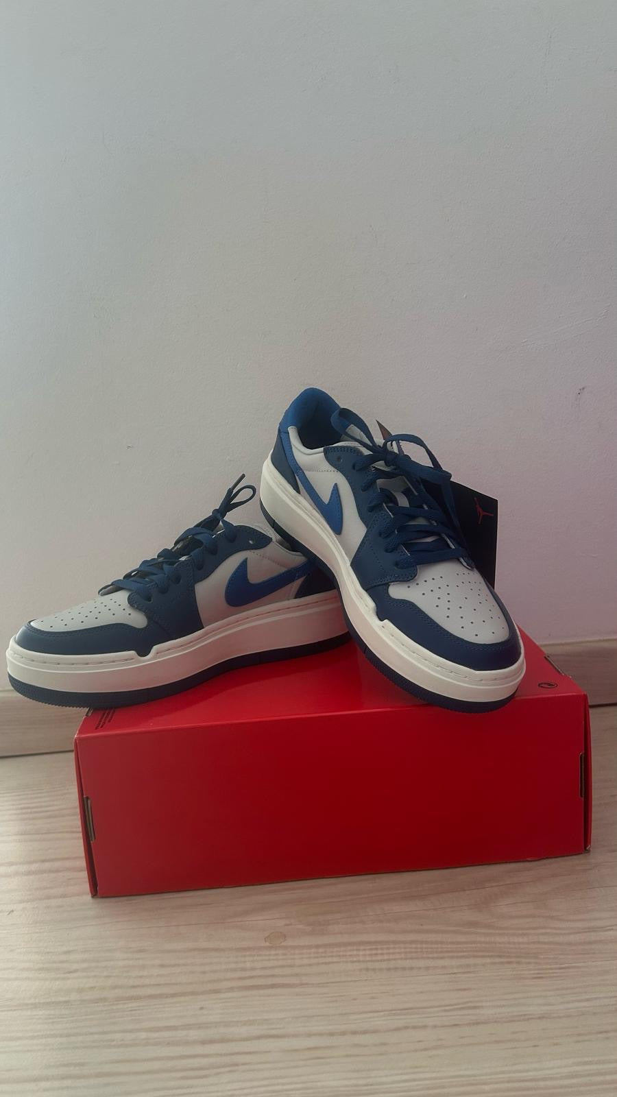 Nike Air Jordan 1 Elevate Low Größe wählbar grau/blau