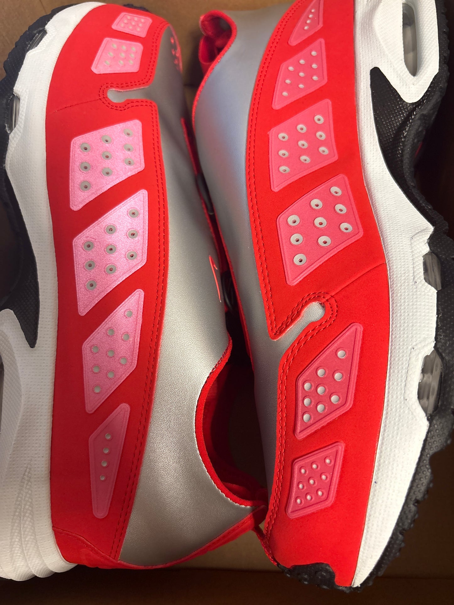 Air Max SNDR rot/silber, Größe wählbar