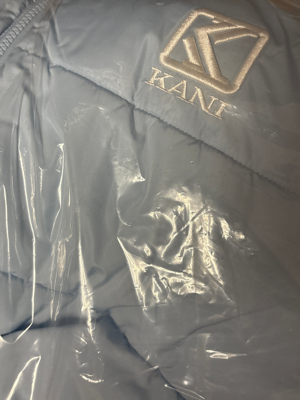 Karl Kani Winterjacke in hellblau, Größe XXL