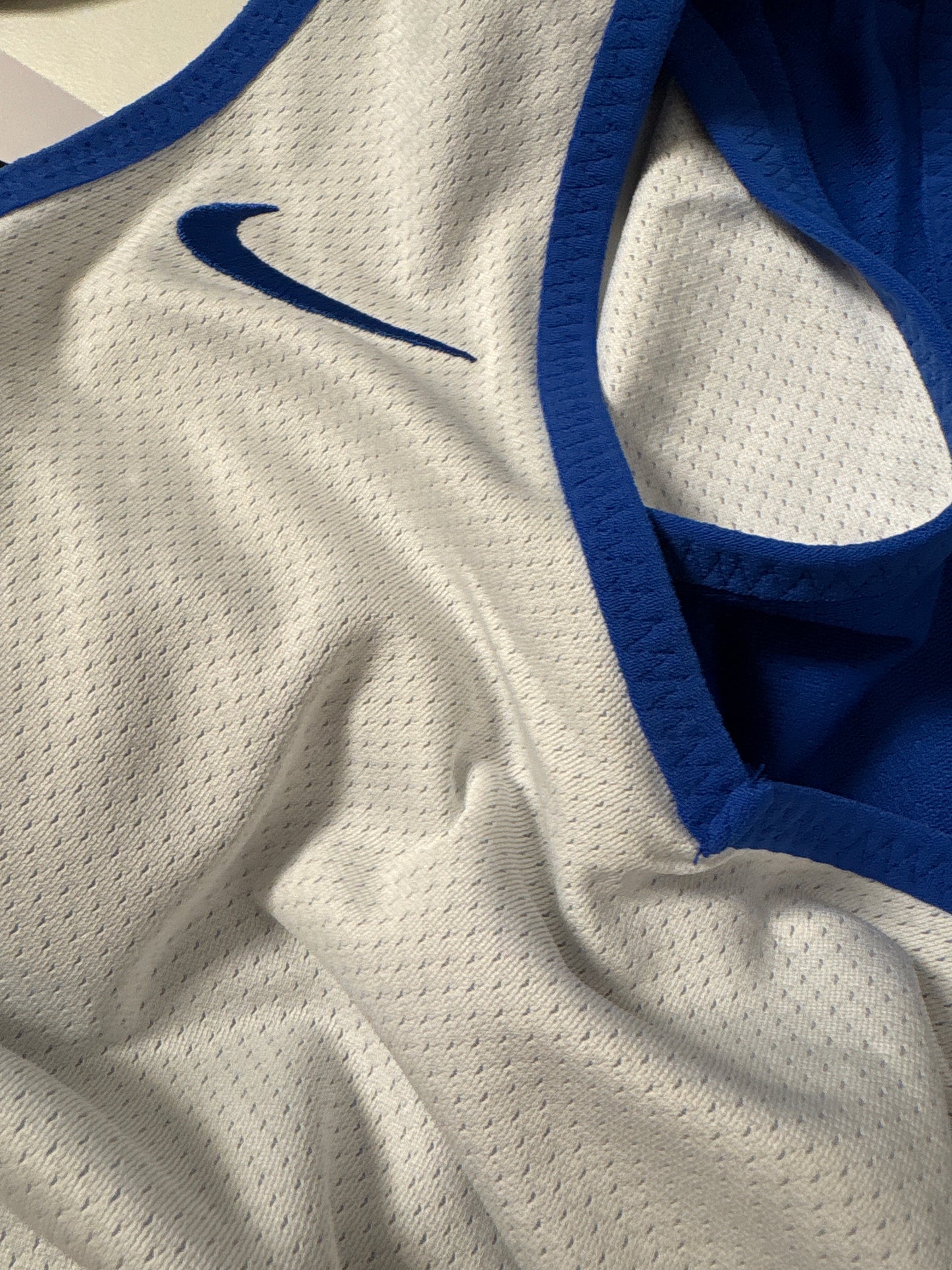 Nike Trägershirt, Größe wählbar in blau/weiss, Wendbar