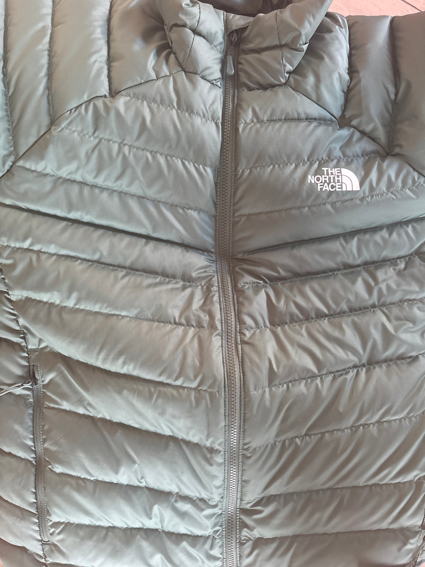 North Face Jacke, grünton, Grösse XL