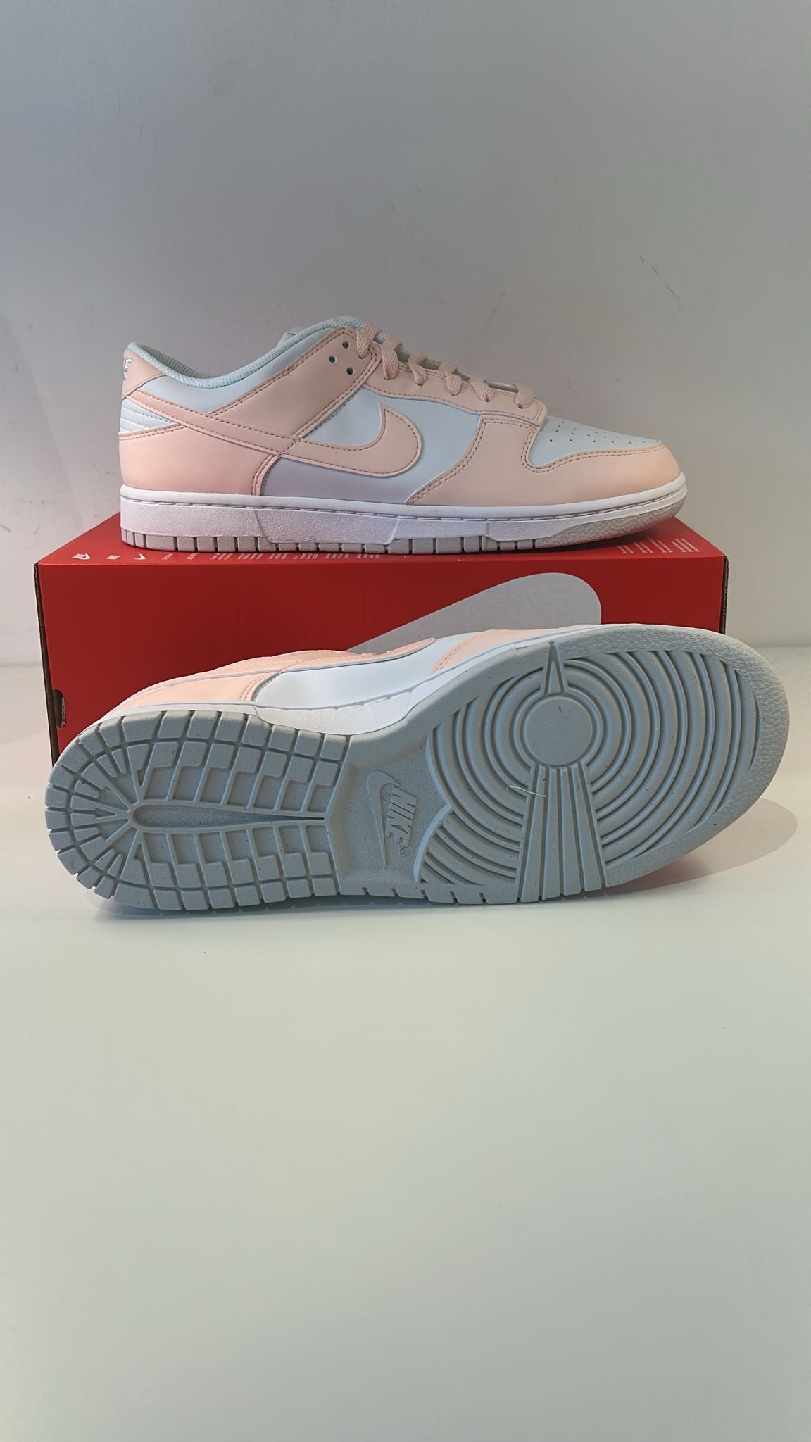 Nike Dunk low weiss/lachs, Größe wählbar
