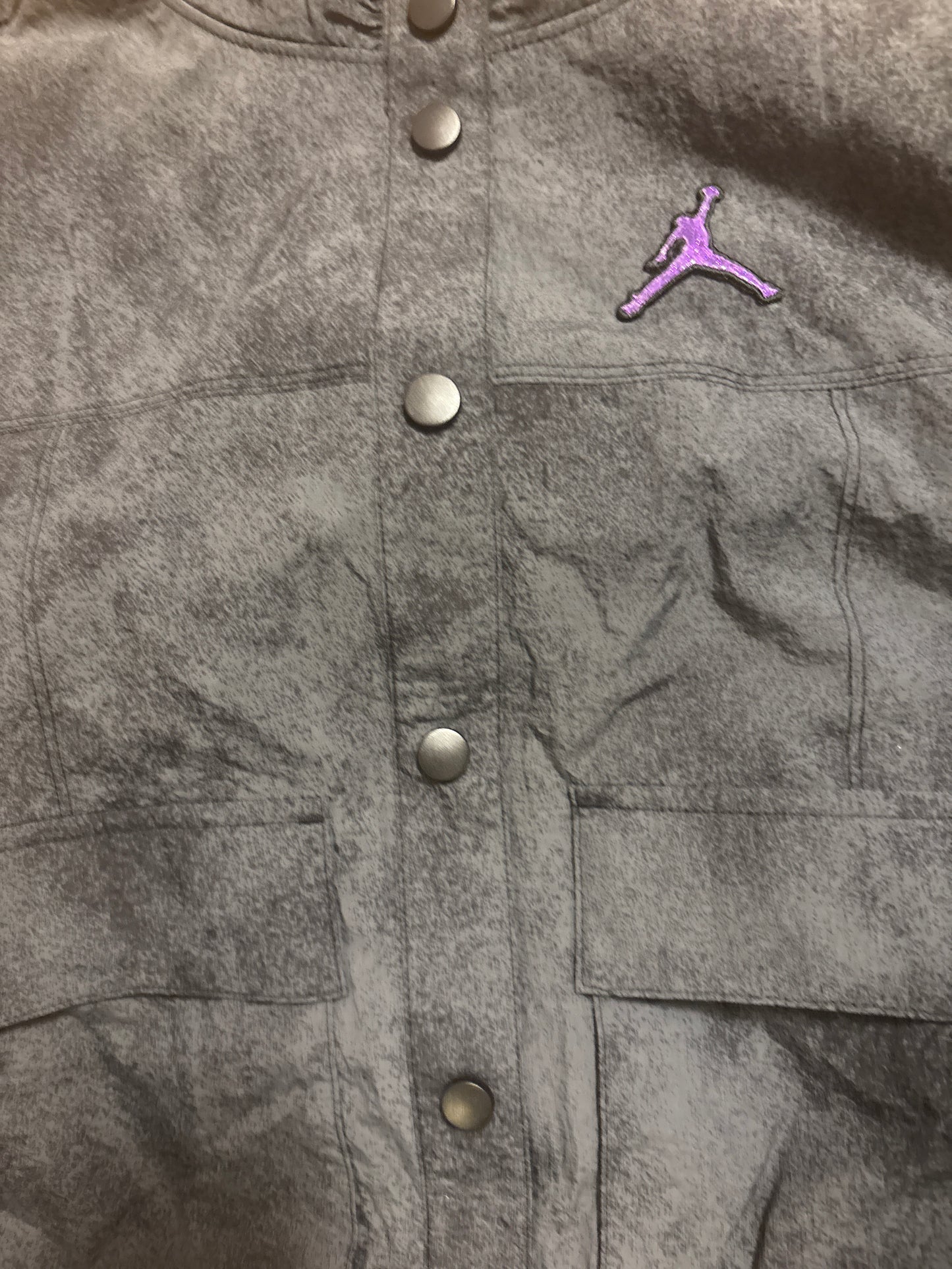 Nike Kinderjacke, Größe wählbar in schwarz/lila