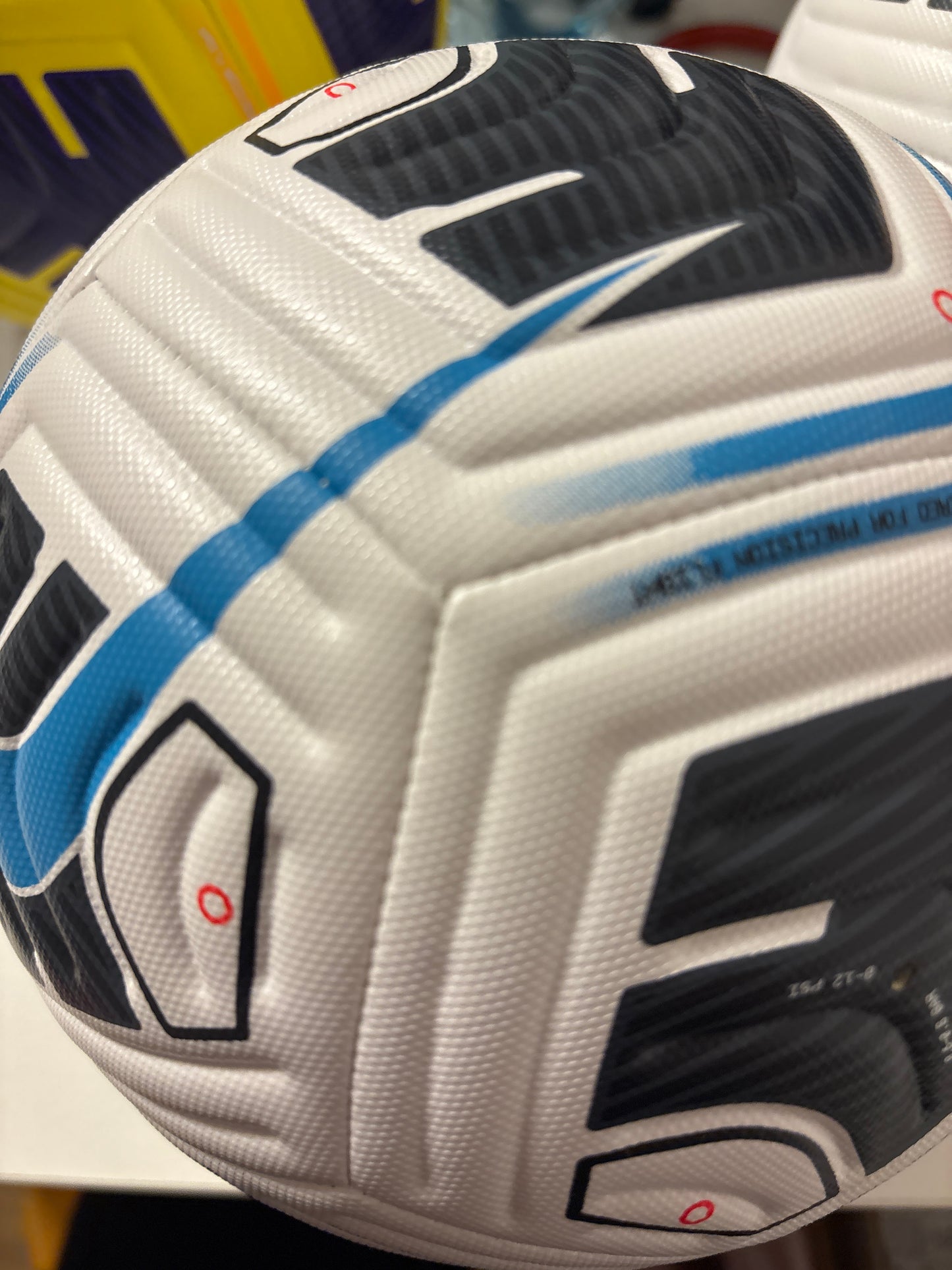 Nike Fußball weiss klein blau