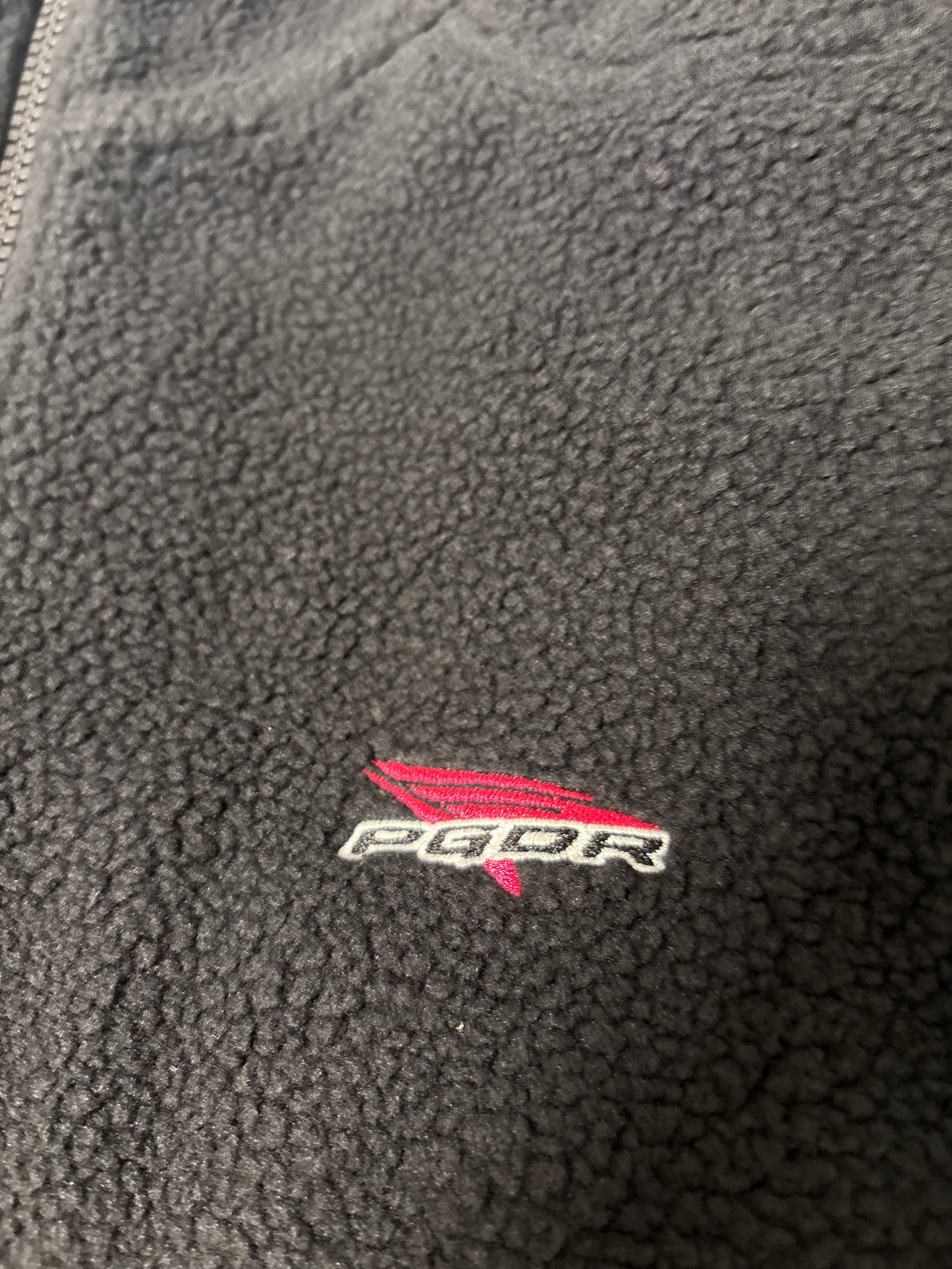 Pegador Jacke, schwarz Plüsch, Größe wählbar