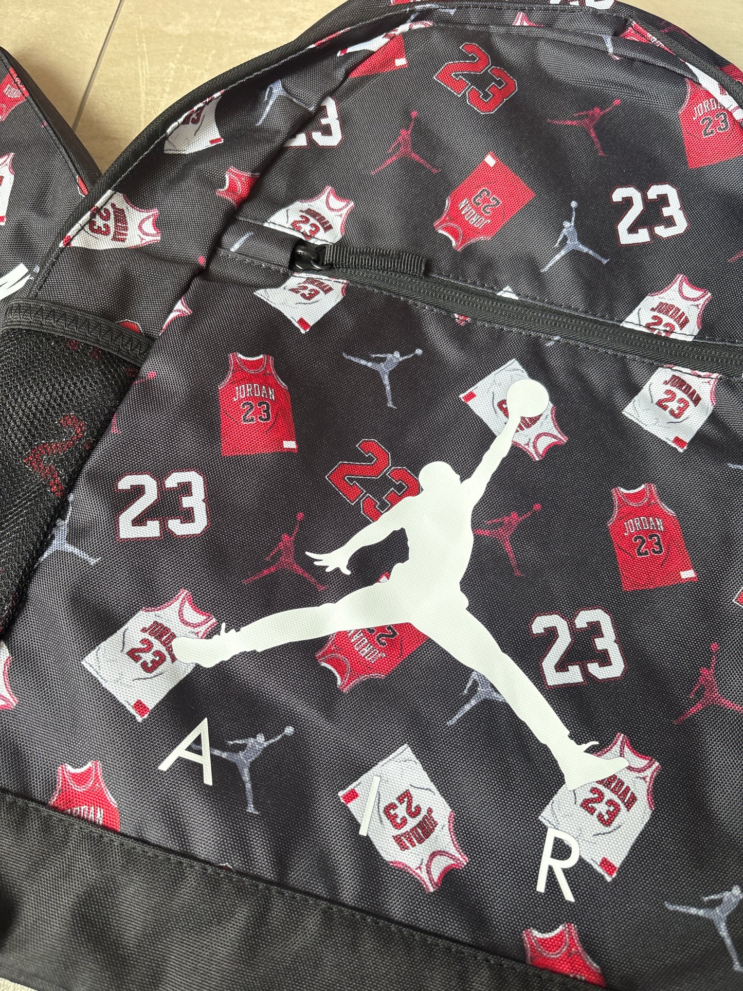Nike Jordan Rucksack schwarz/rot/Muster