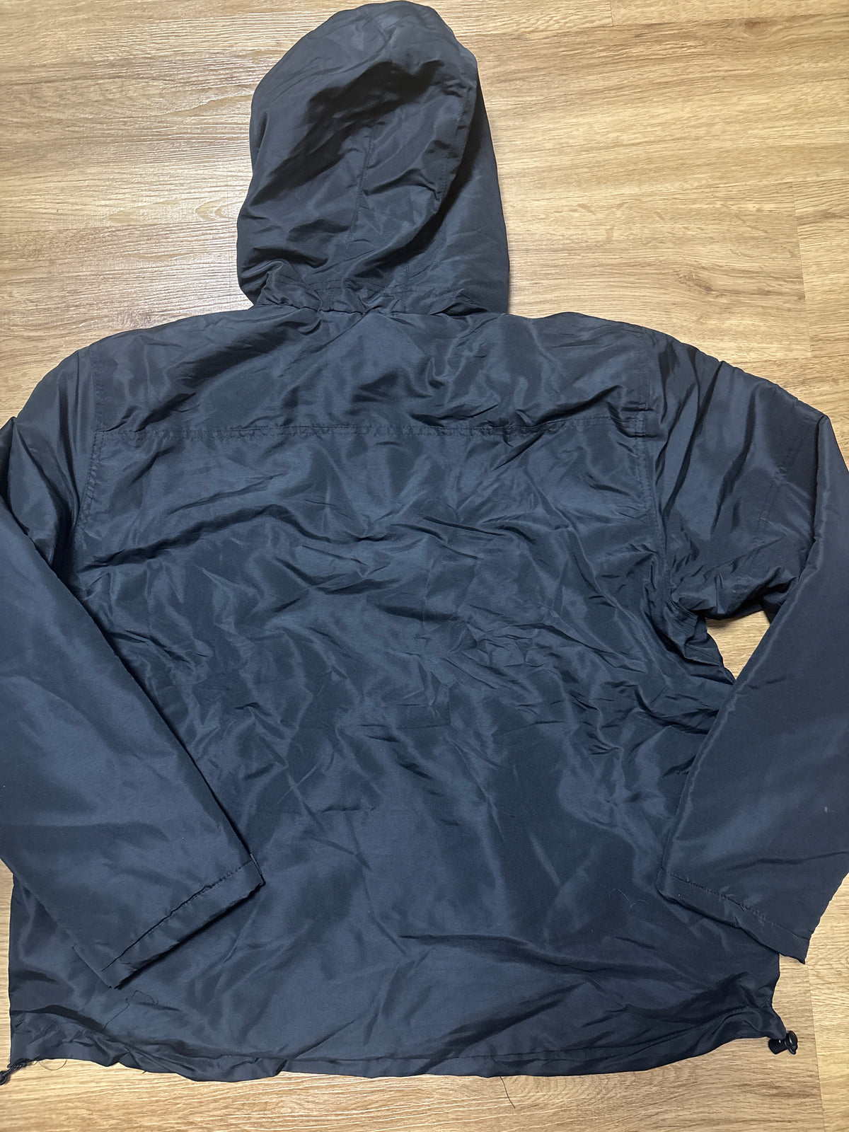 Brandit Windbreaker Hoodie in schwarz, Größe wählbar