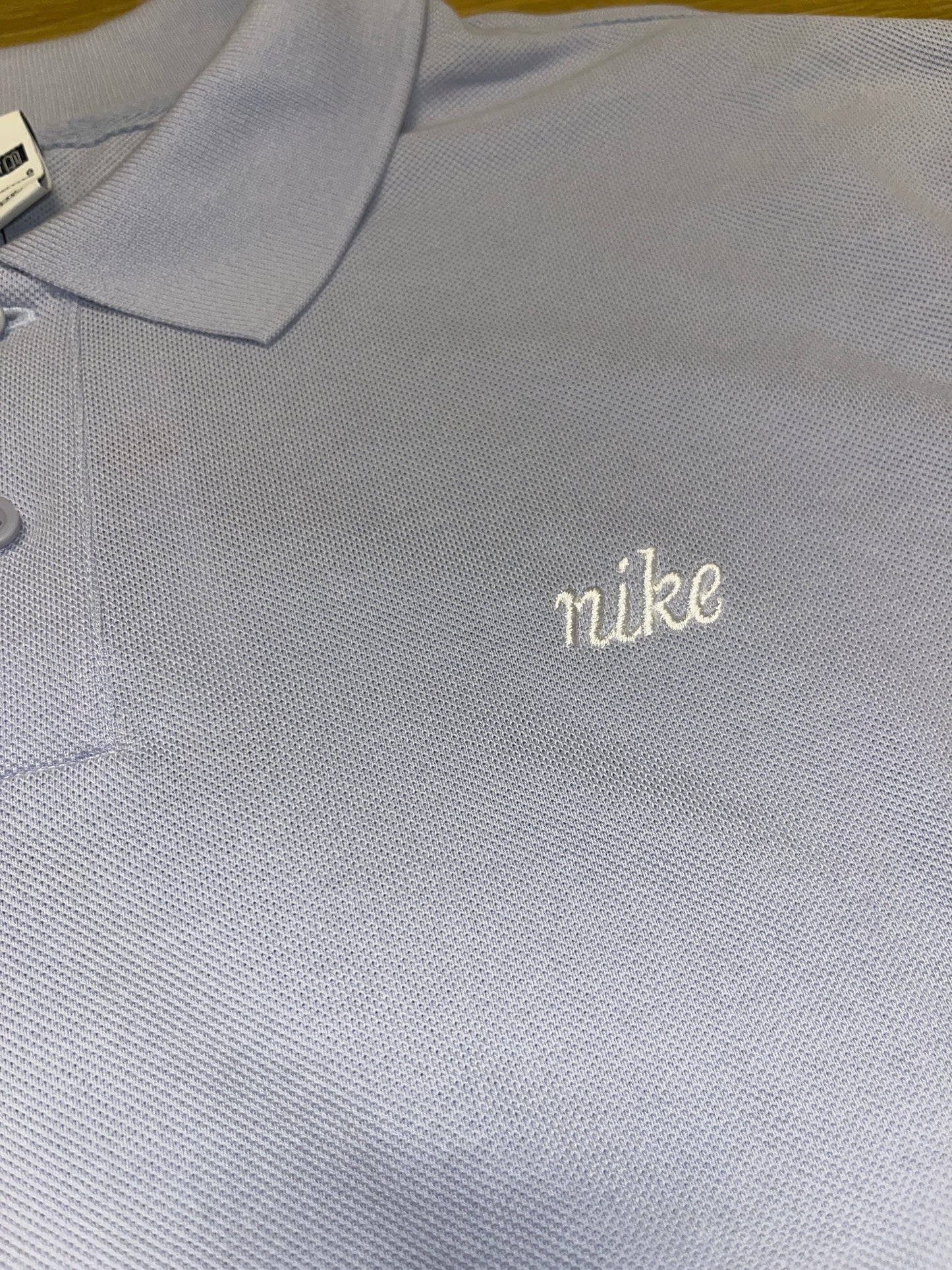 Nike Polo Shirt in Flieder, Größe L