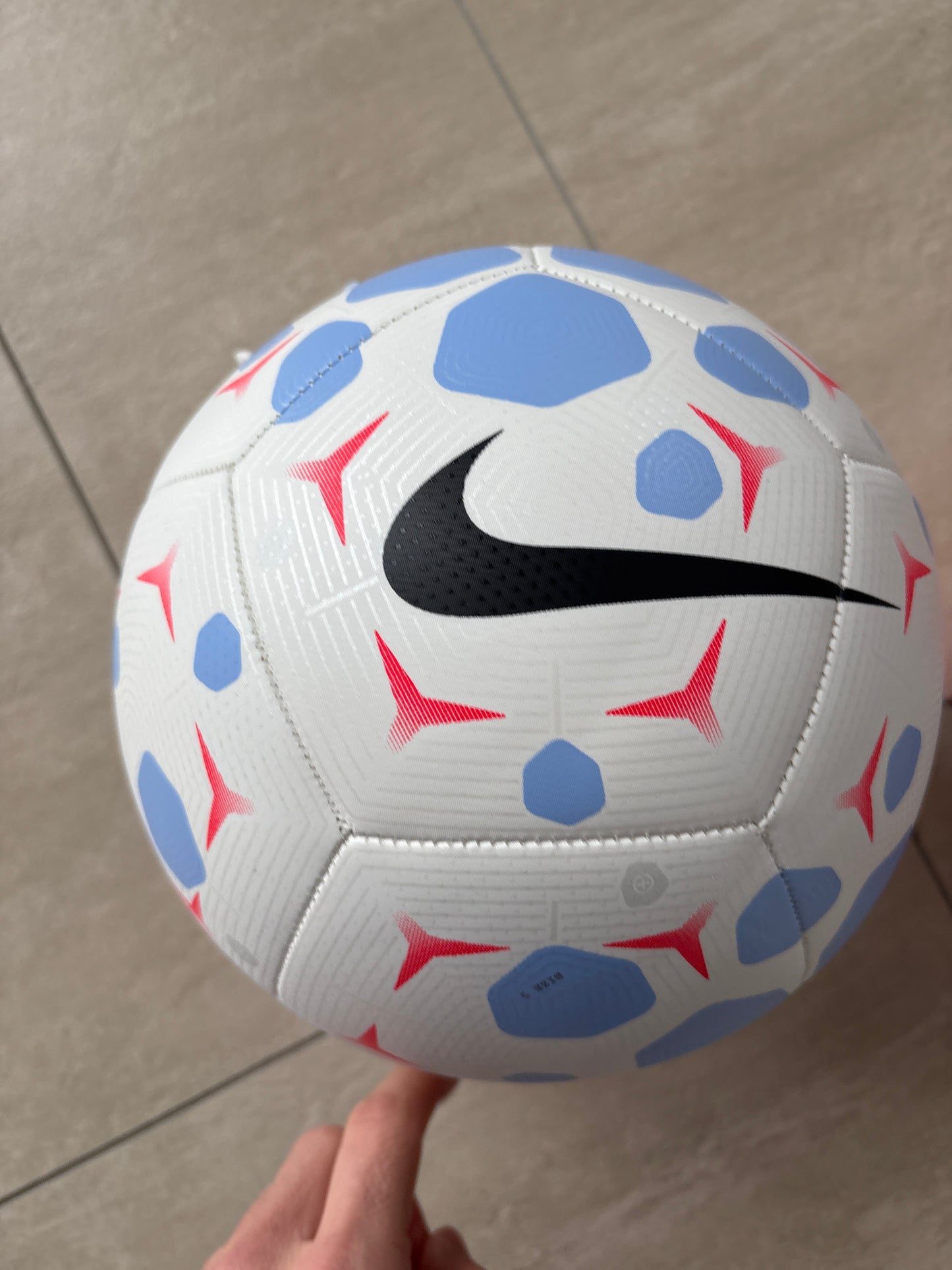 Nike Fußball blau/weiss/rot