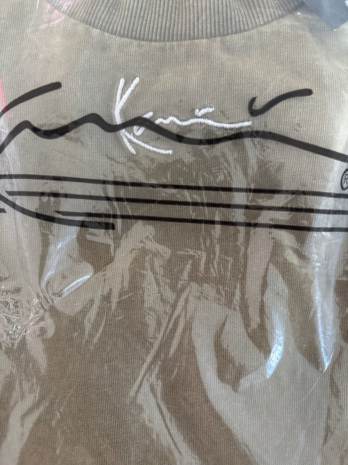 Karl Kani Shirt, Größe XL, dunkelgrünton