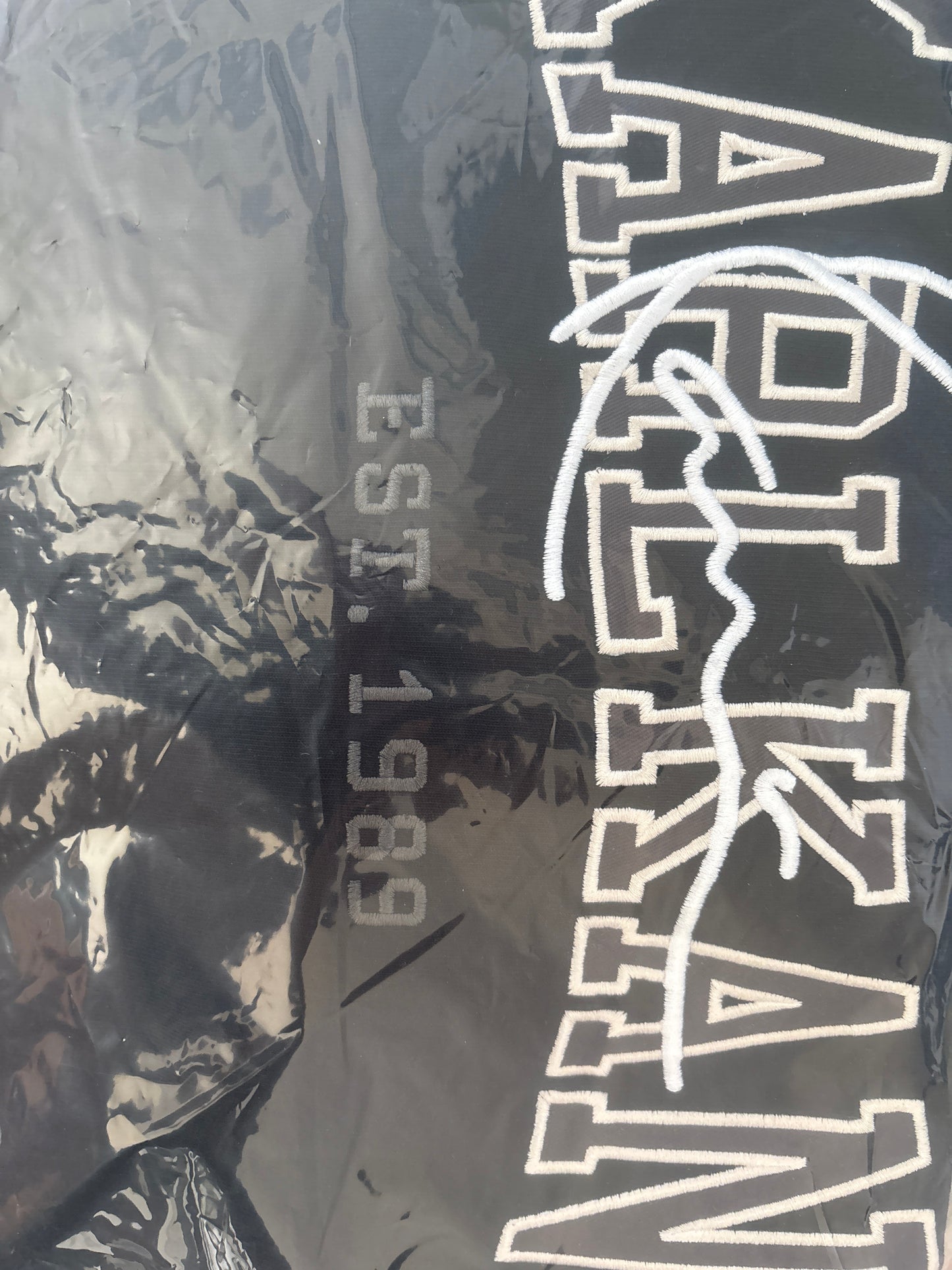 Karl Kani Tshirt schwarz/Muster, Größe XXL