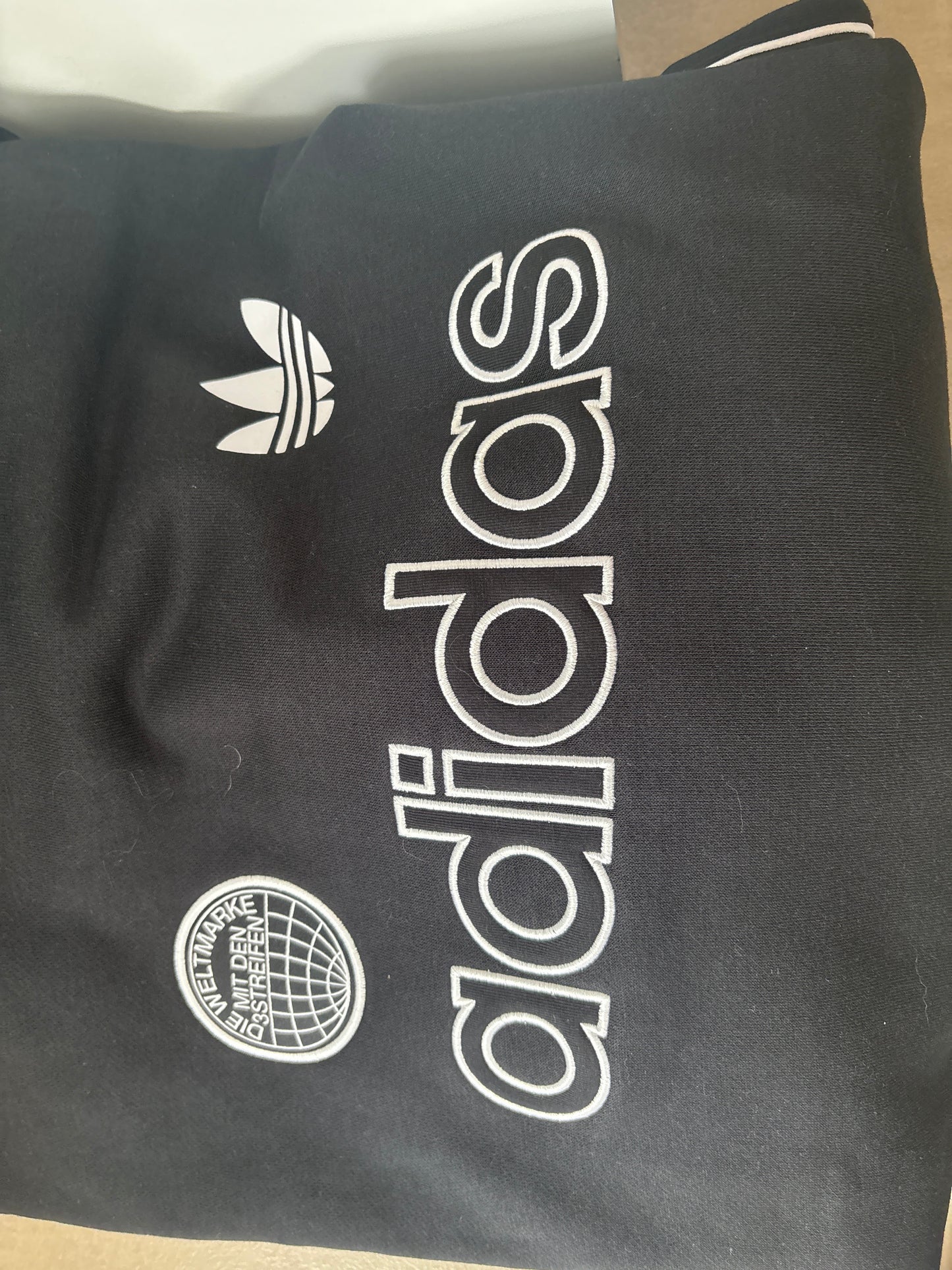 Adidas Hoodie schwarz, Größe wählbar